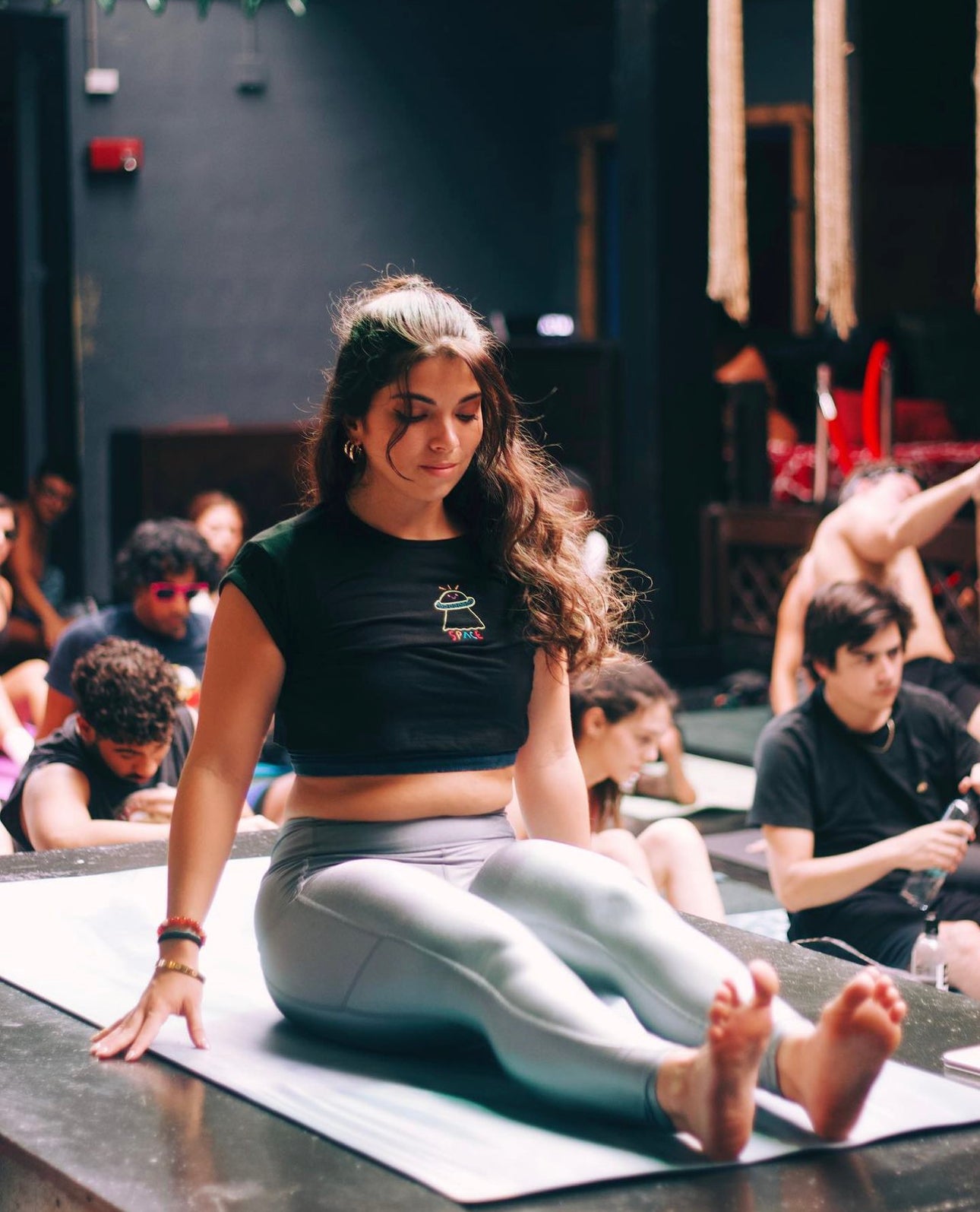 Space Baby Tee (black)