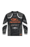 SPACE RACING CLUB MOTO JERSEY-BLACK