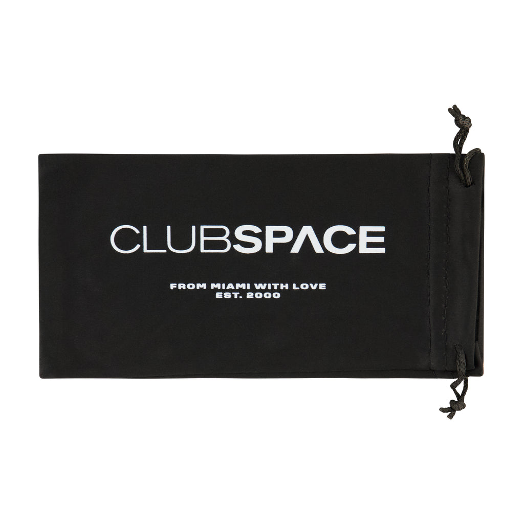 SPACE BLUE OVAL SUNGLASSES