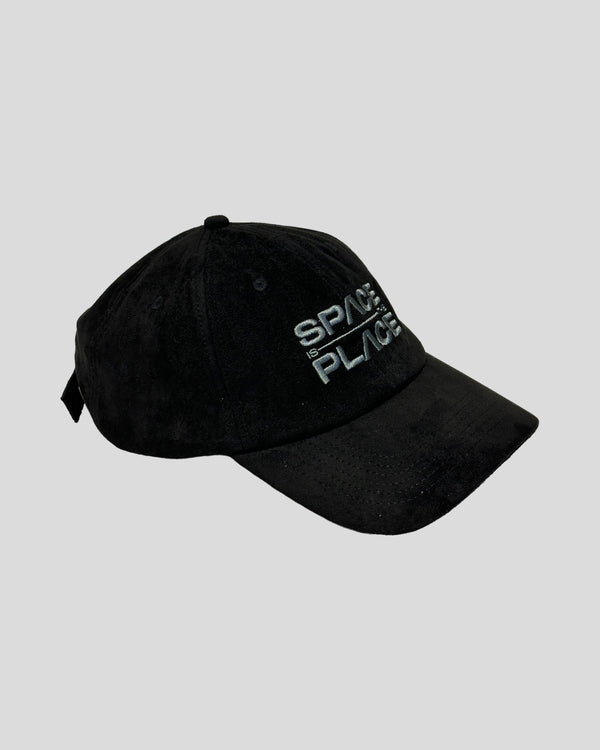 SPACE IS THE PLACE Faux Suede Hat (Obsidian)