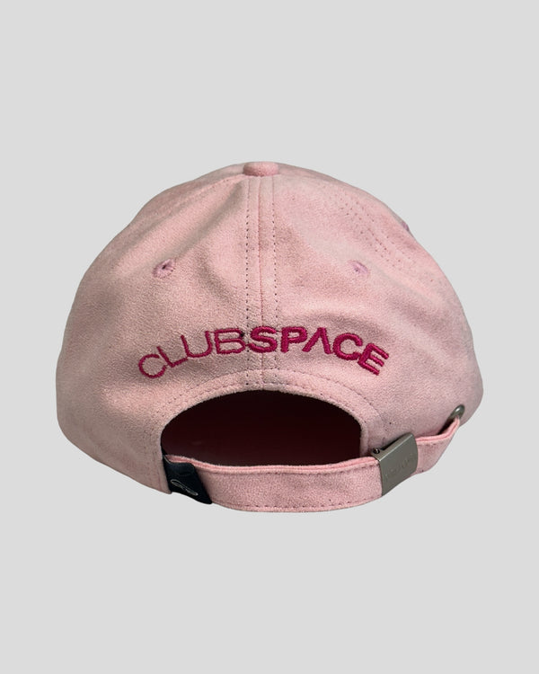 SPACE IS THE PLACE Faux Suede Hat (Pink)