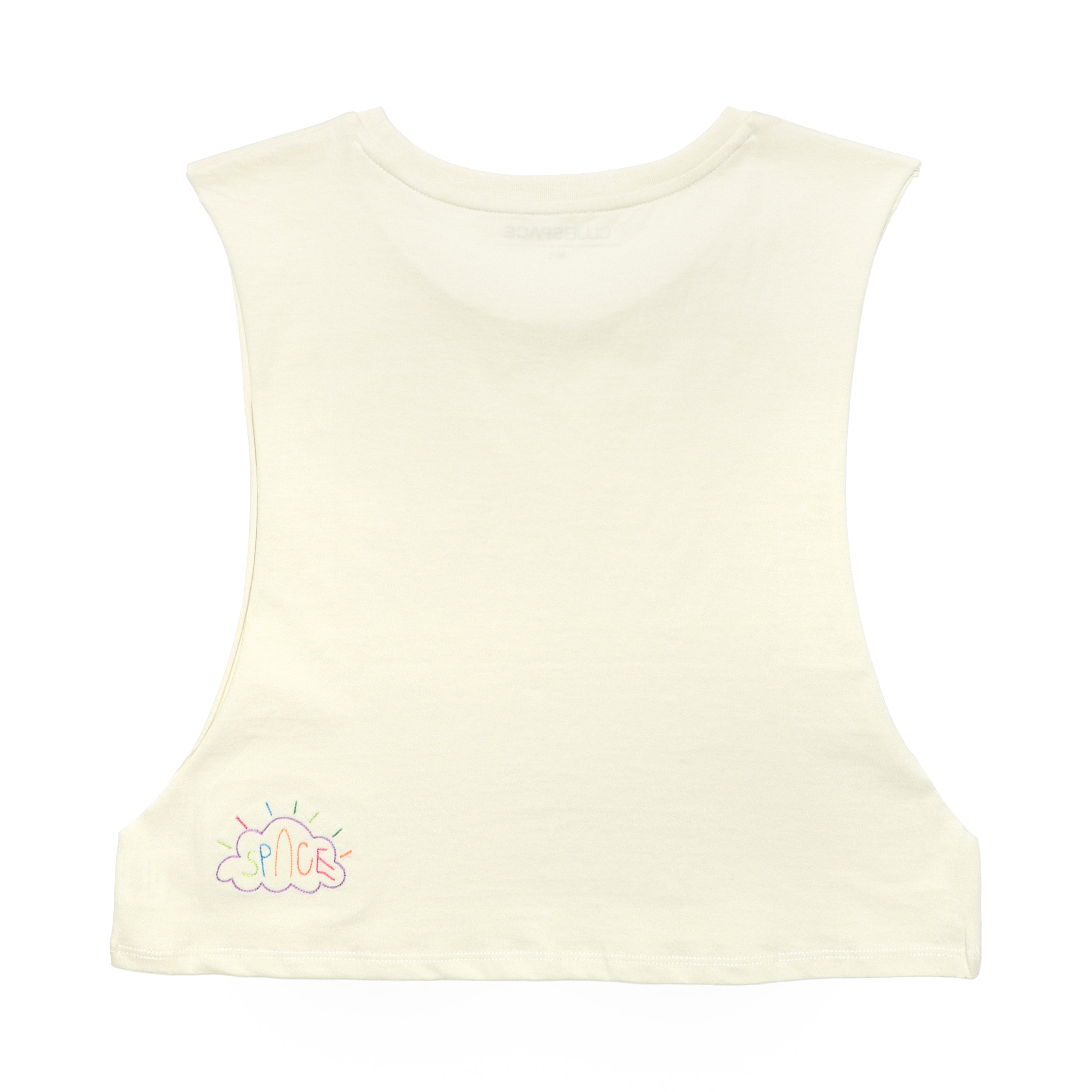 Space Baby Tank (Ivory)