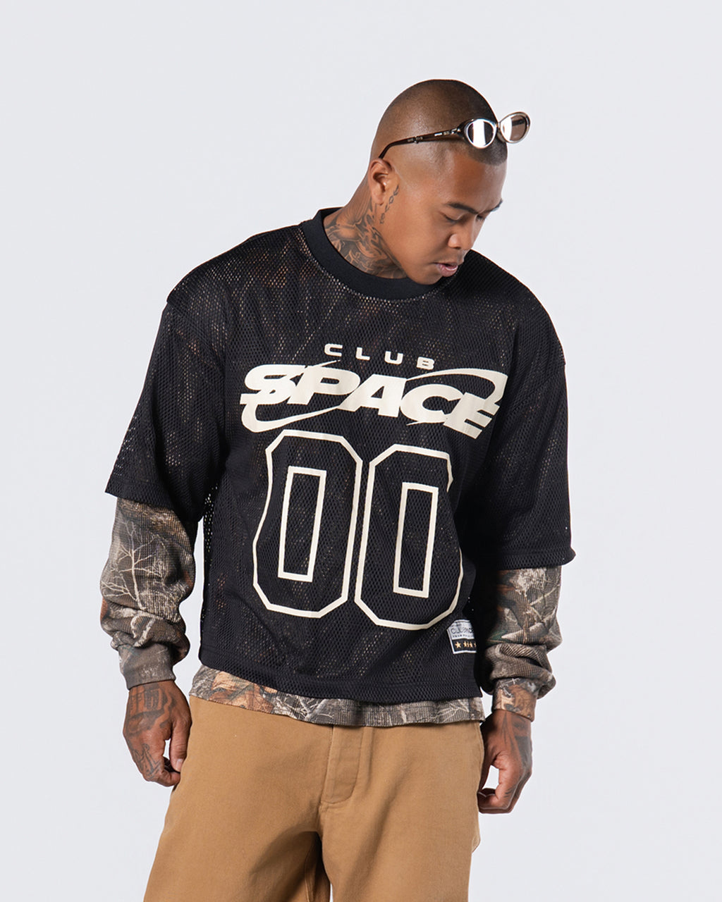 Everglades Camo Mesh Longsleeve