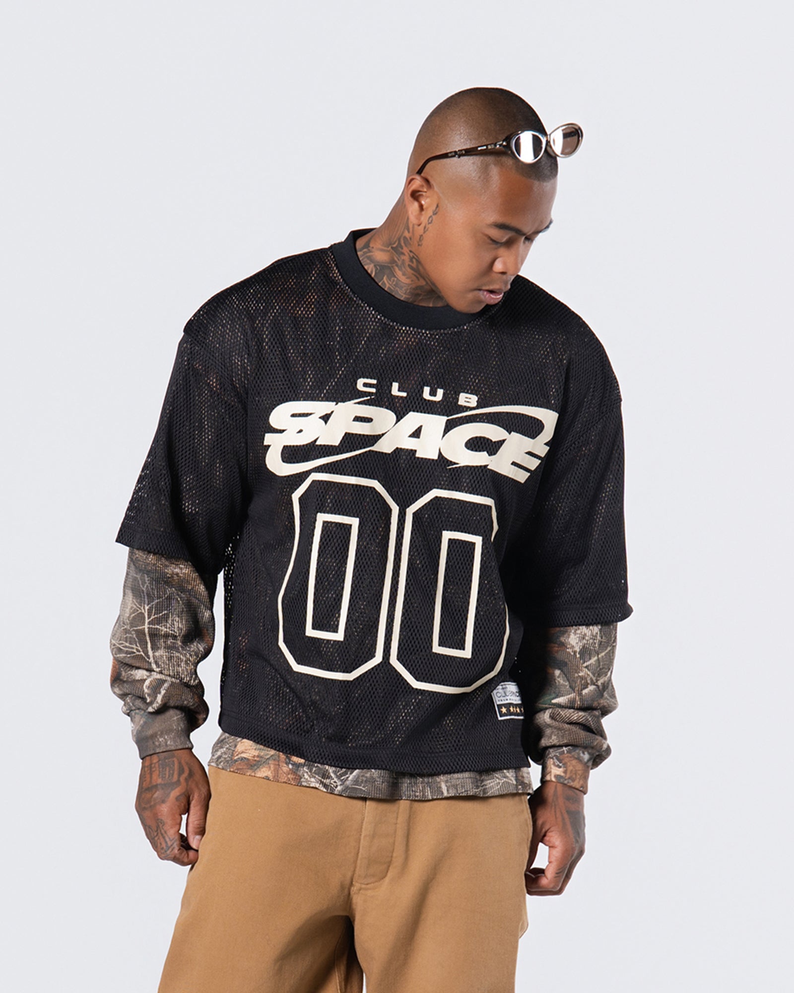 Everglades Camo Mesh Longsleeve