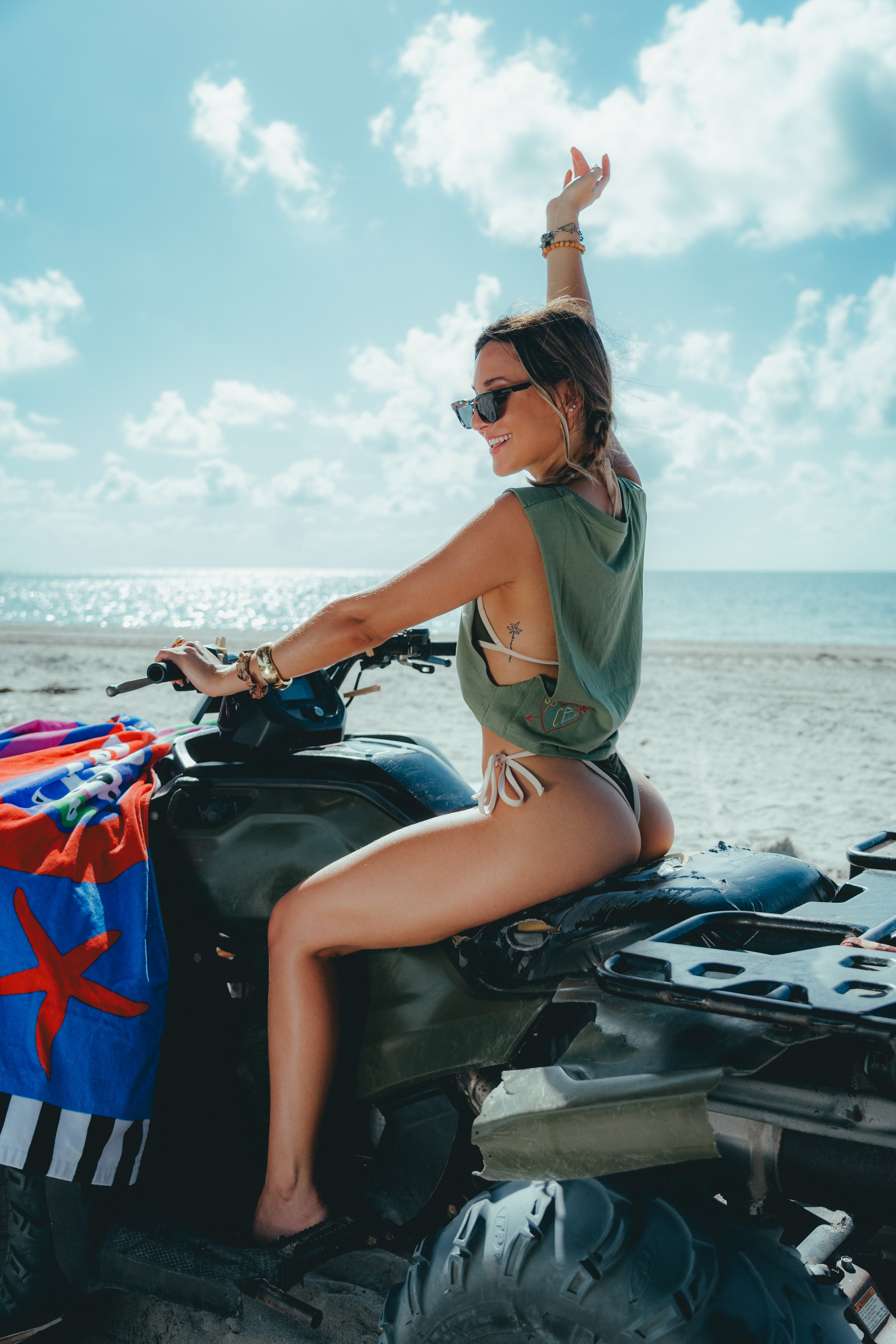 Space Baby Tank (Sage)