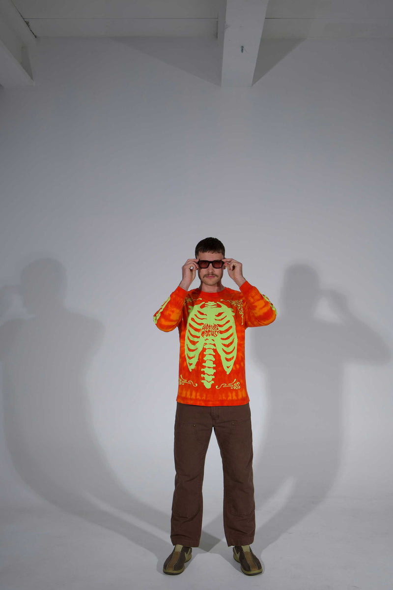 Hocus Pocus LS Tshirt (red-orange/fluo)
