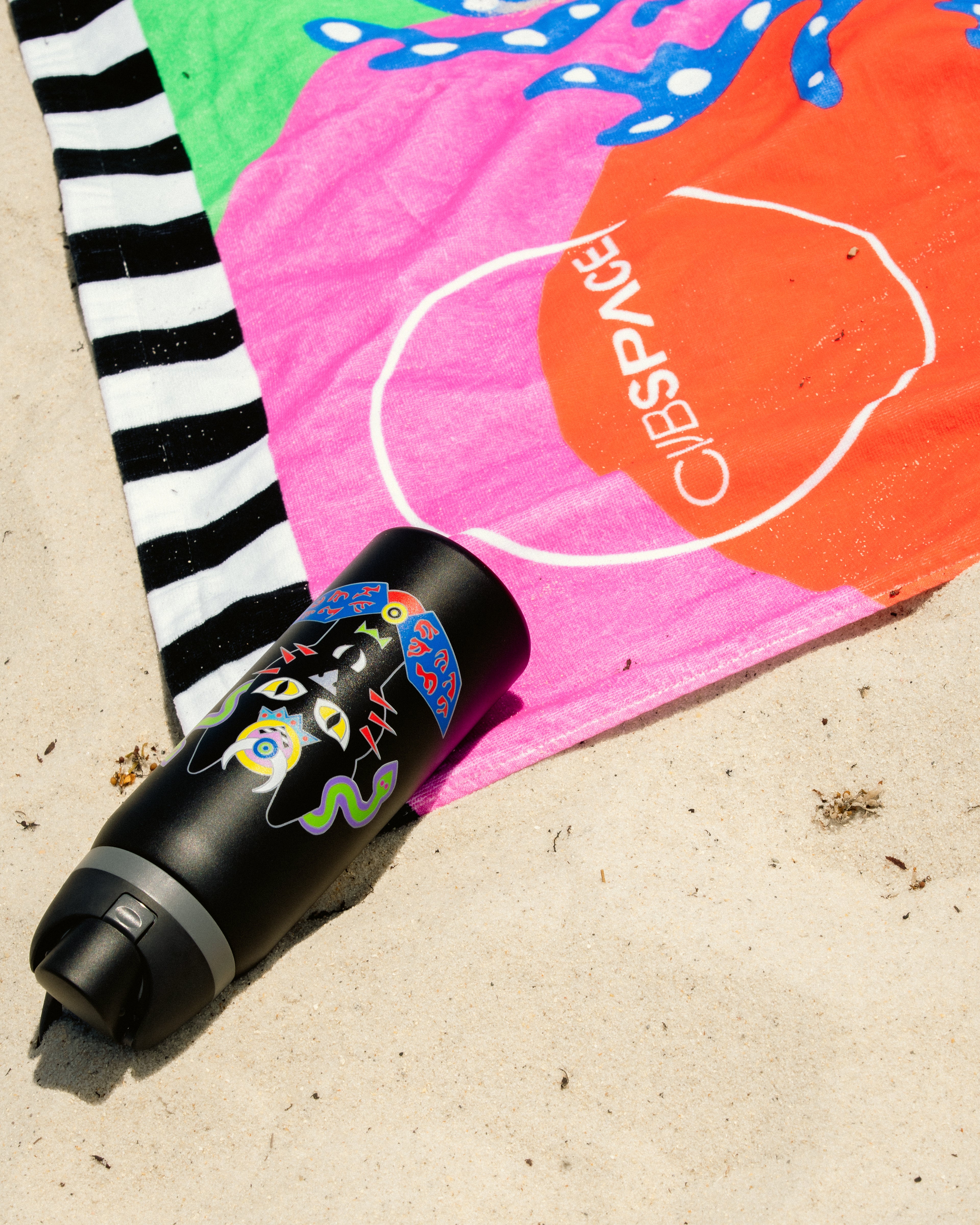 Space Art Water Bottle