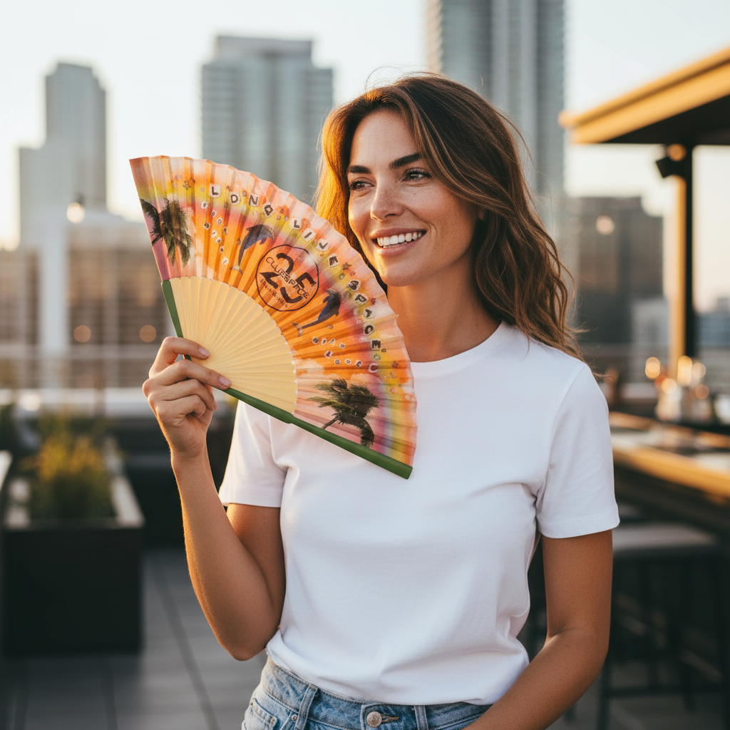 Club Space 25th Anniversary Fan