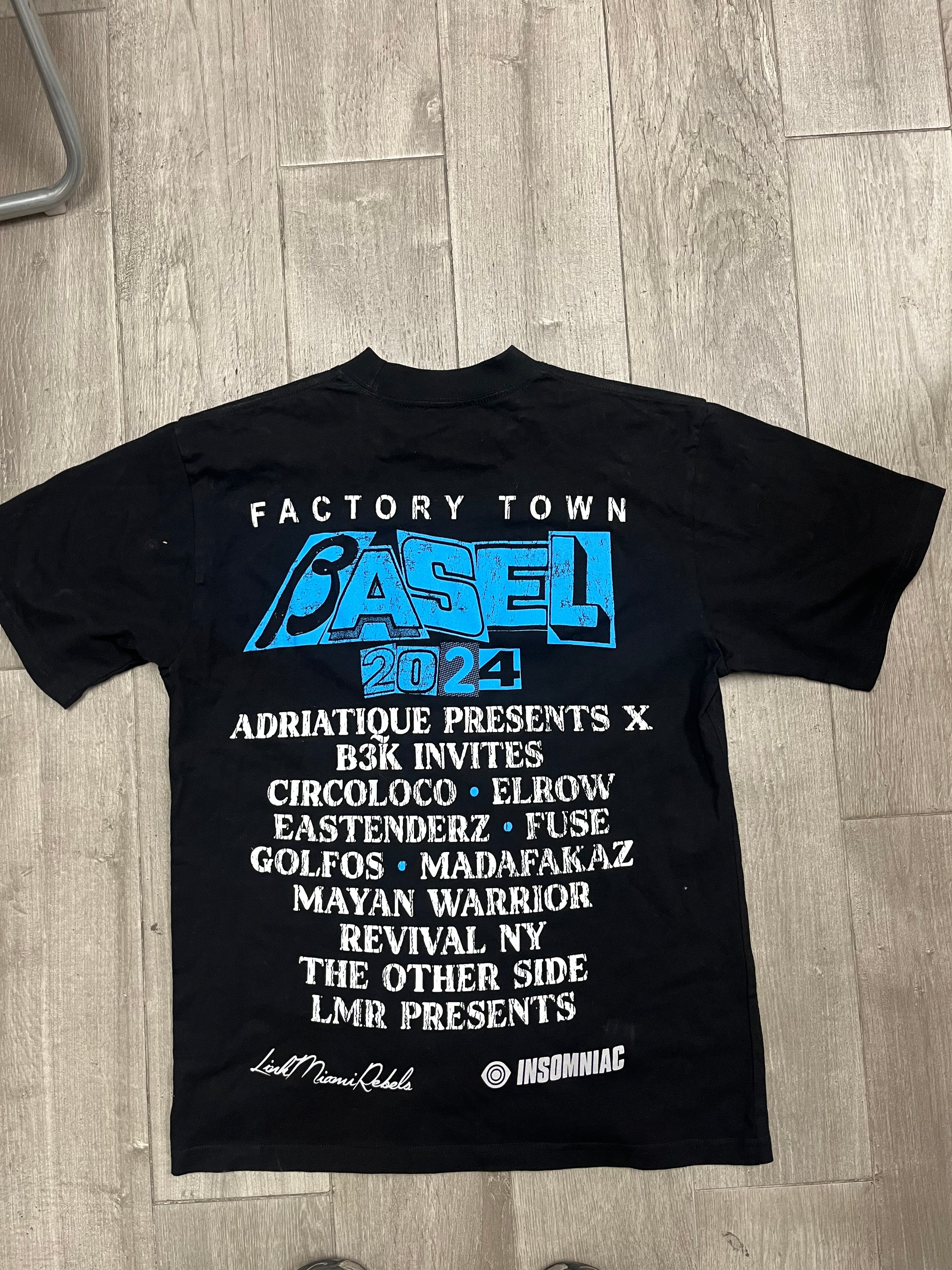 Factory Town Art Basel 2024 Tee (Black)