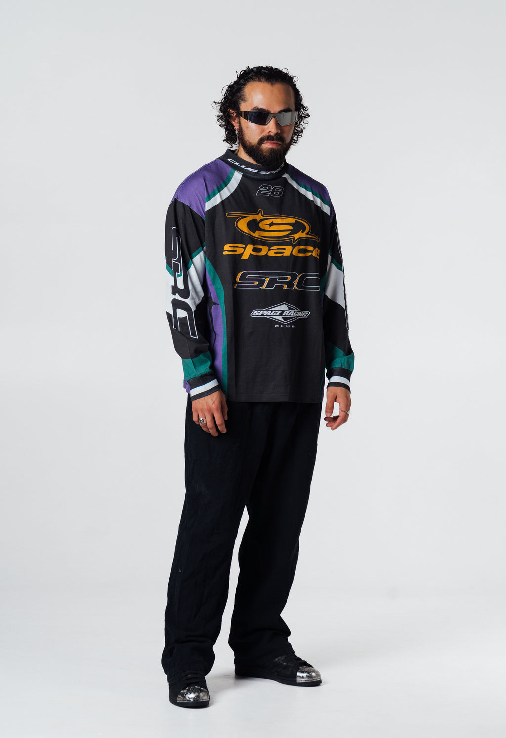 SPACE RACING CLUB MOTO JERSEY-PURPLE