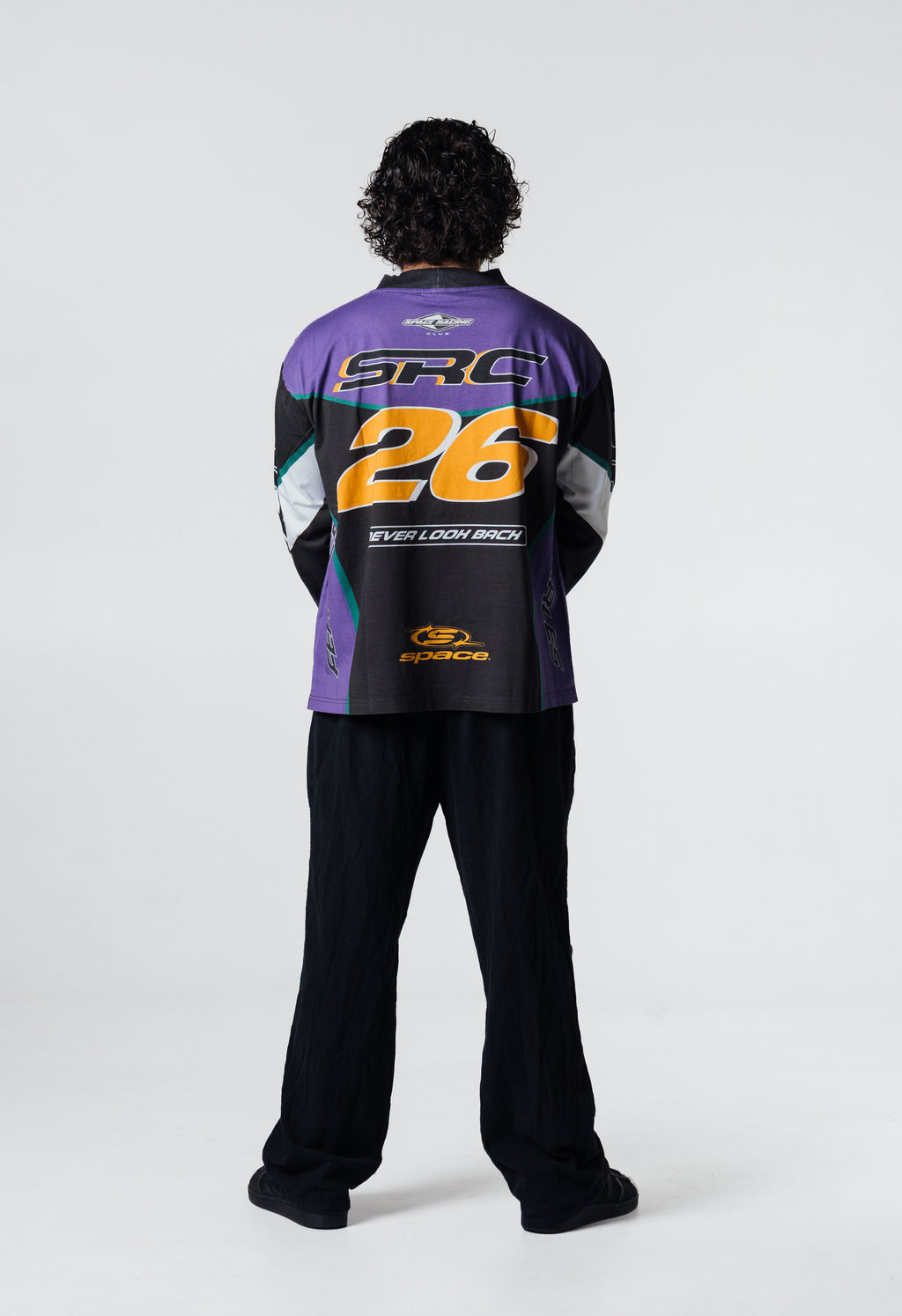 SPACE RACING CLUB MOTO JERSEY-PURPLE