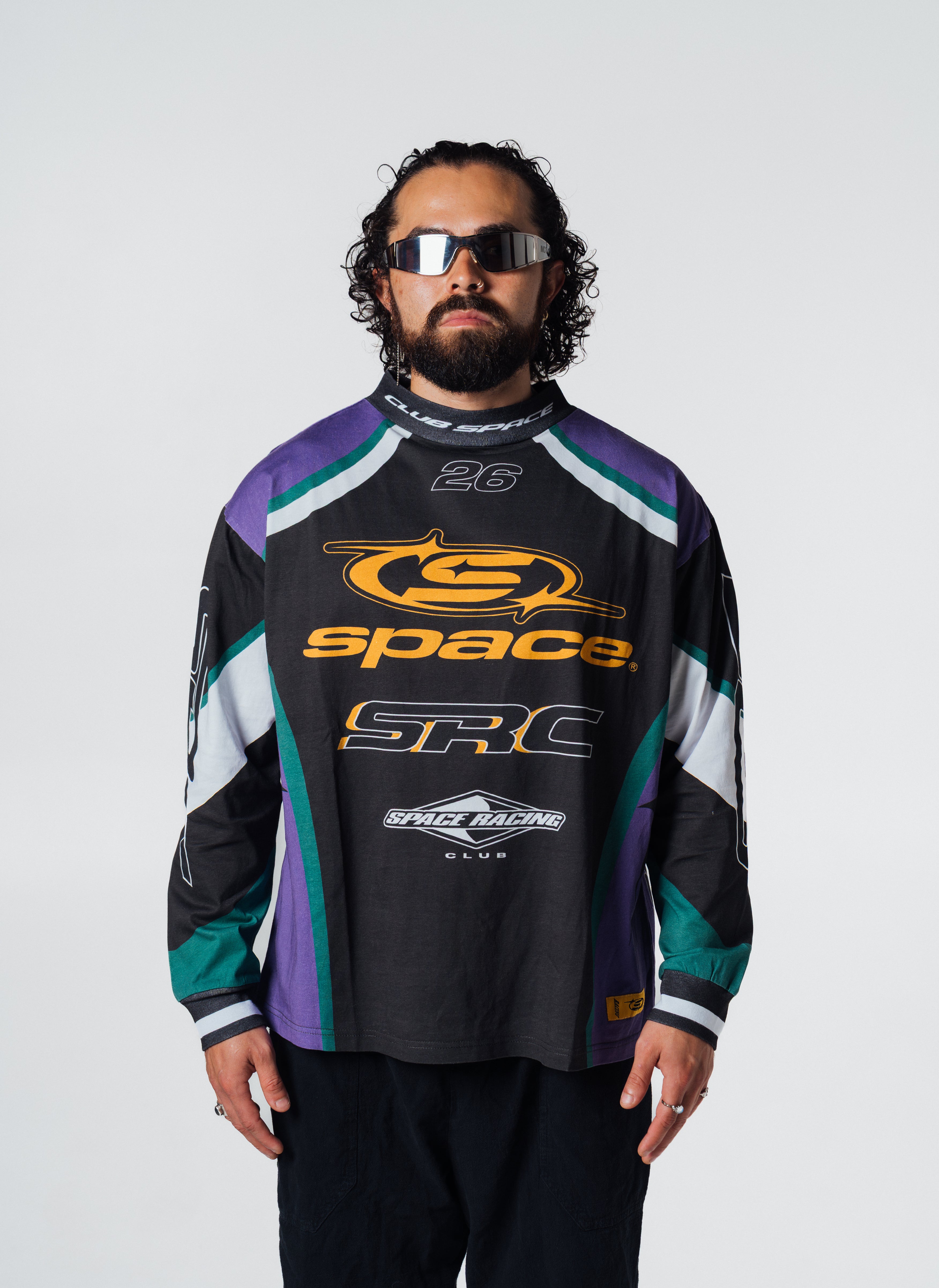 SPACE RACING CLUB MOTO JERSEY-PURPLE