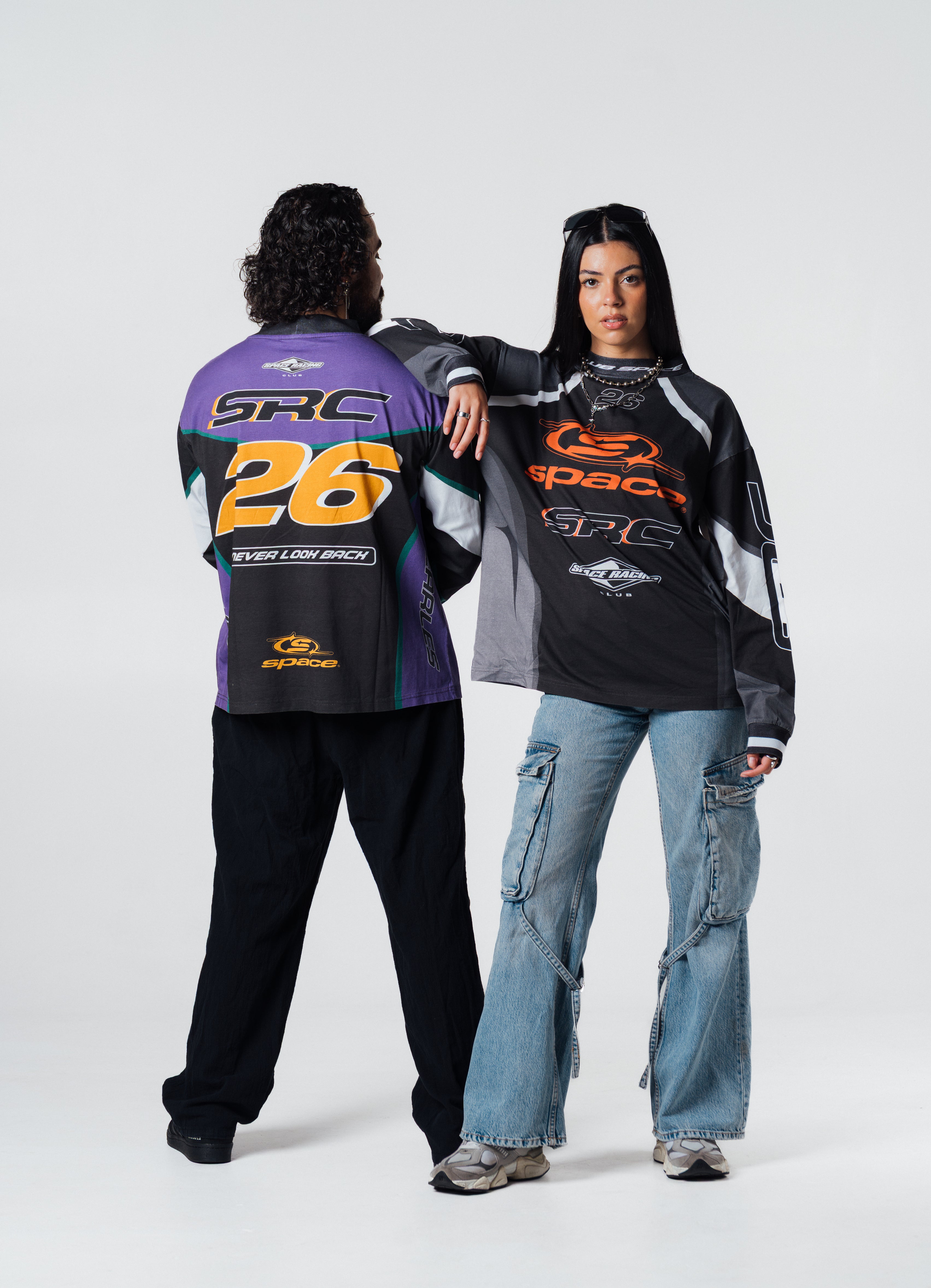 SPACE RACING CLUB MOTO JERSEY-PURPLE