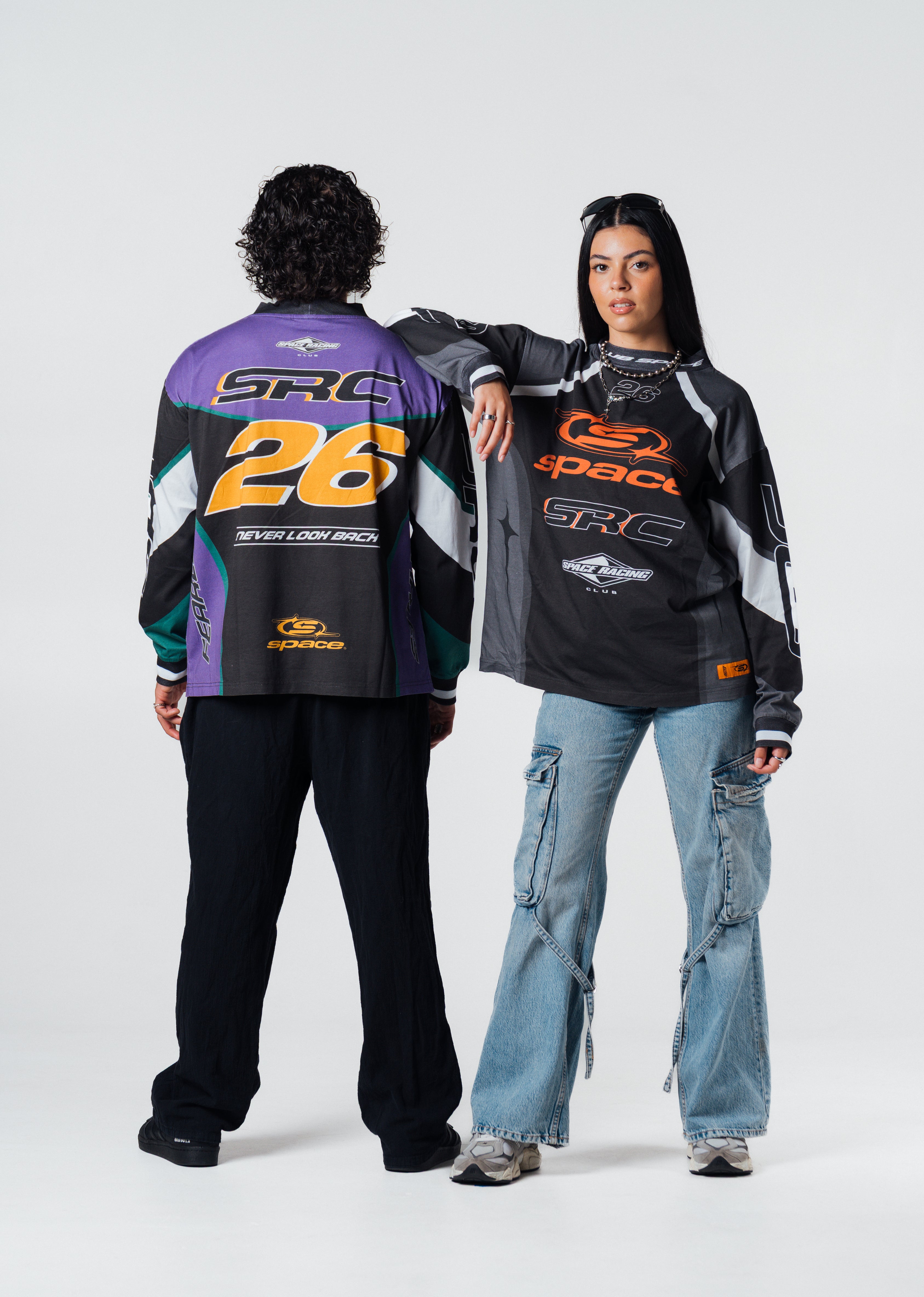 SPACE RACING CLUB MOTO JERSEY-PURPLE