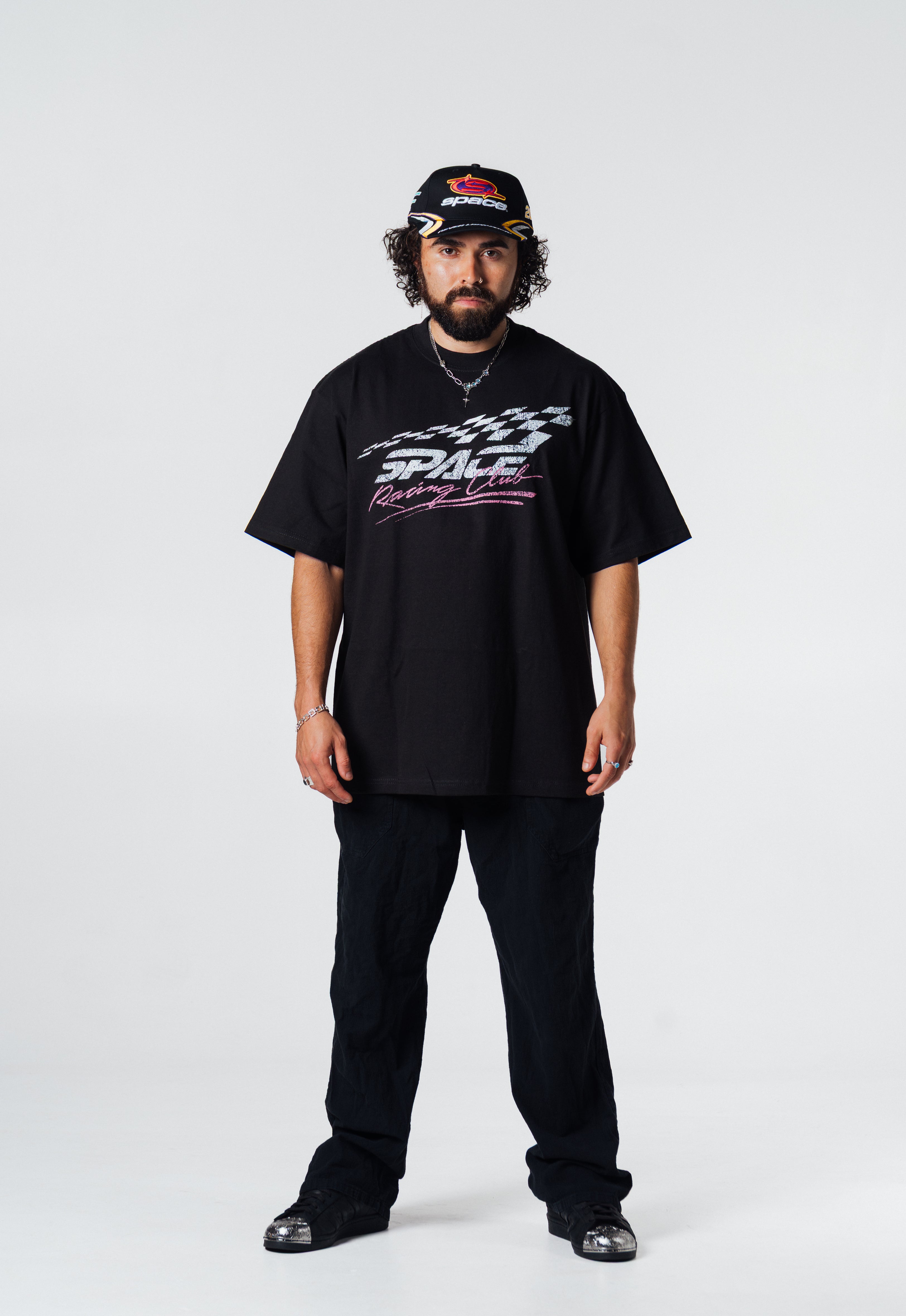 PIT CREW SS TEE BLACK