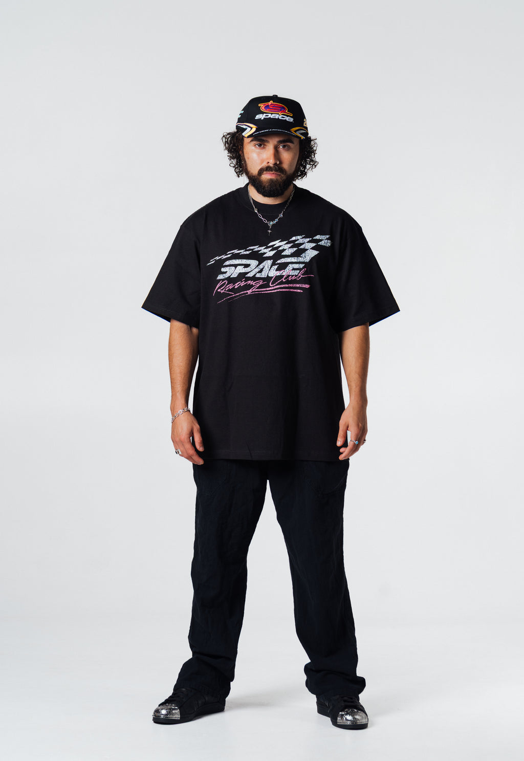 PIT CREW SS TEE BLACK