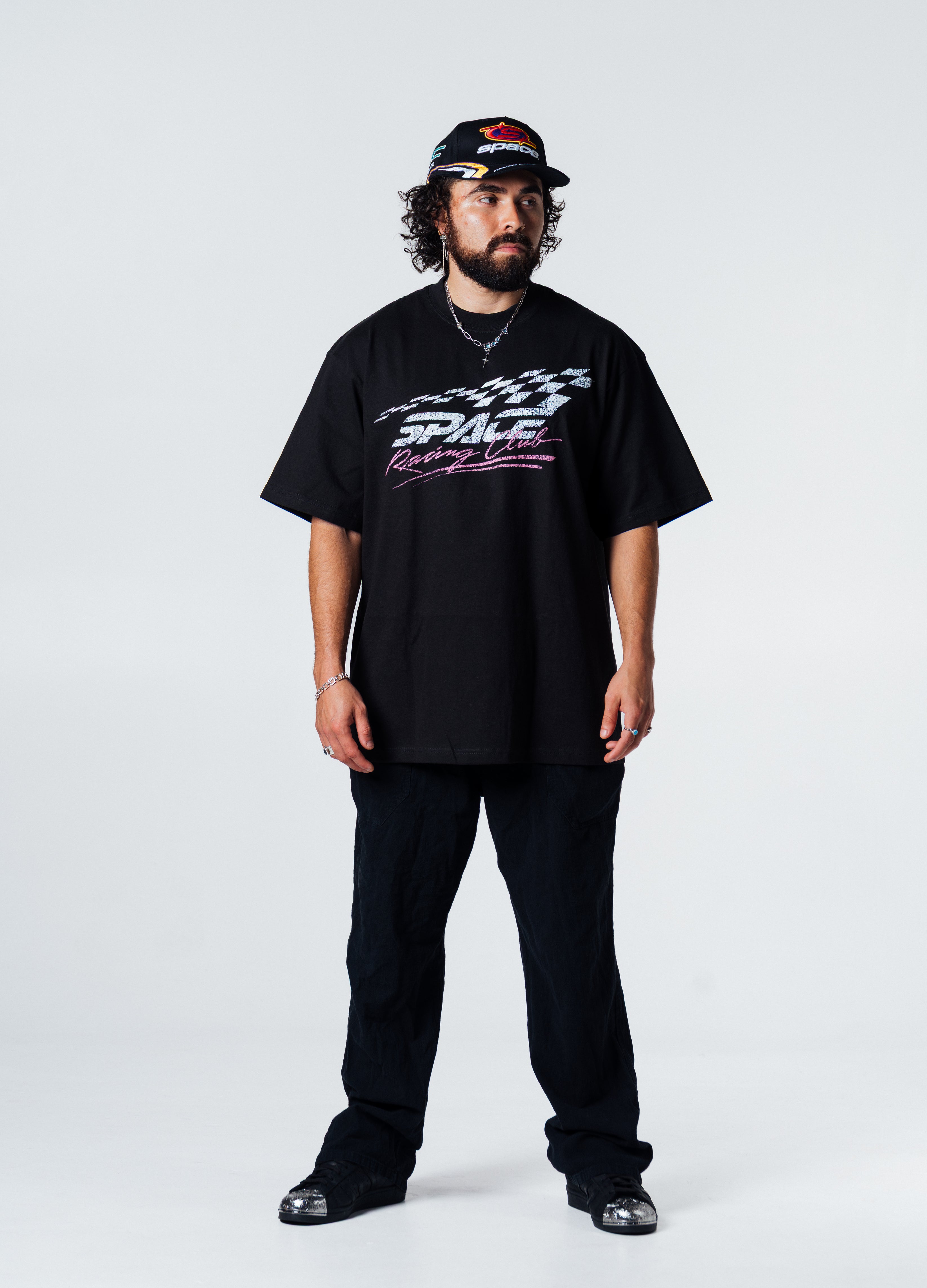 PIT CREW SS TEE BLACK