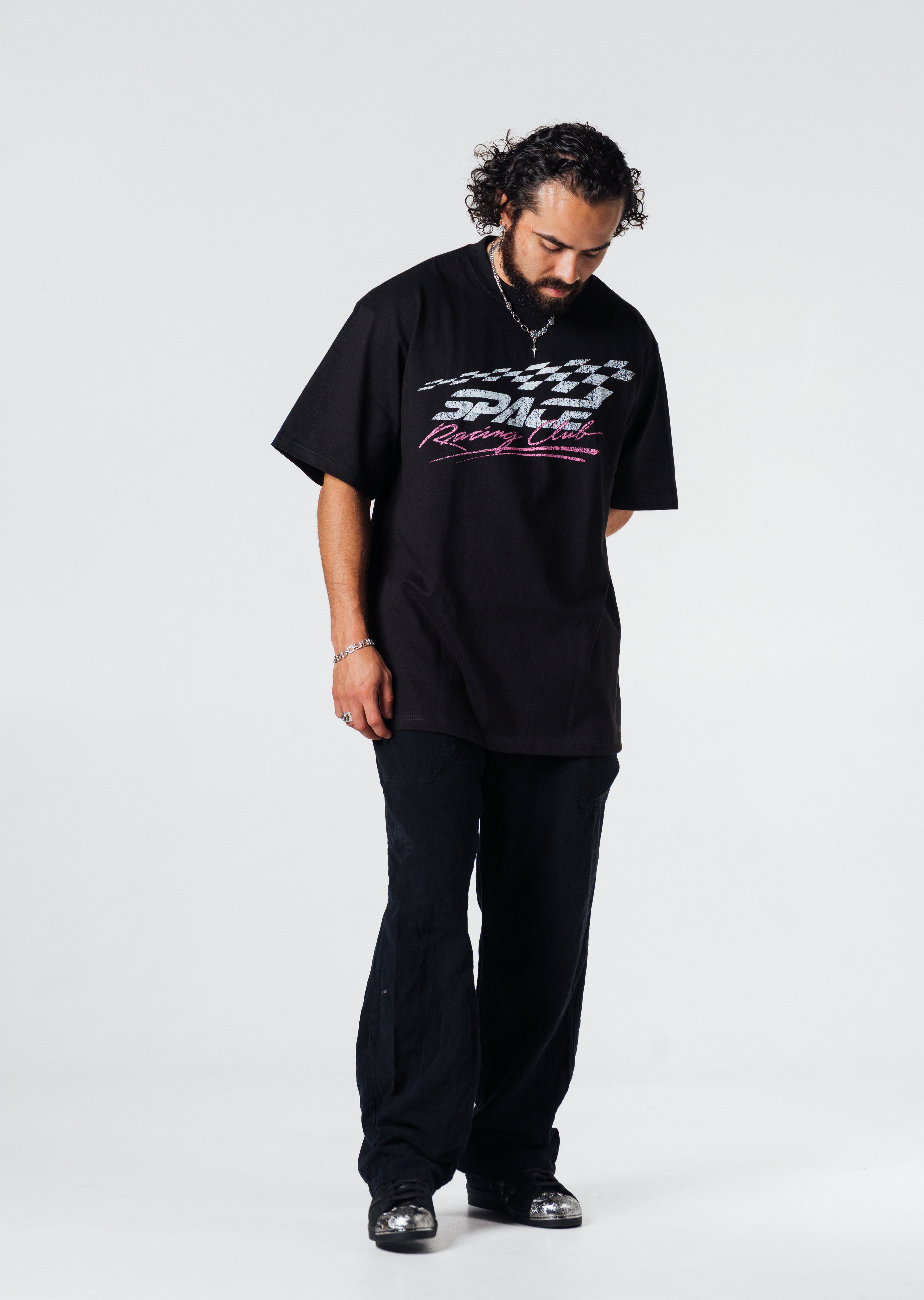 PIT CREW SS TEE BLACK