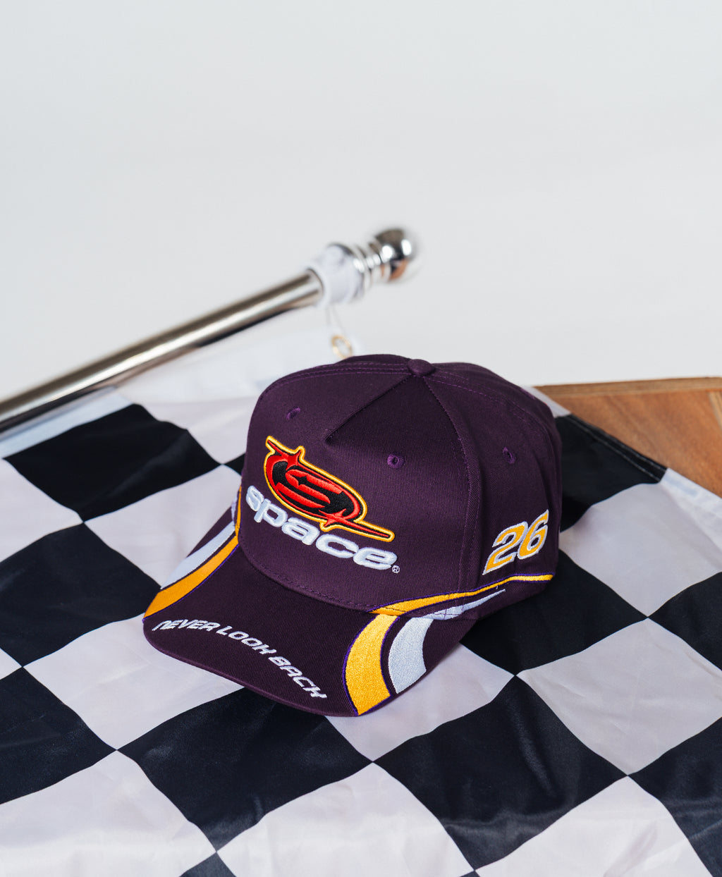 SPACE RACING CLUB HAT-PURPLE