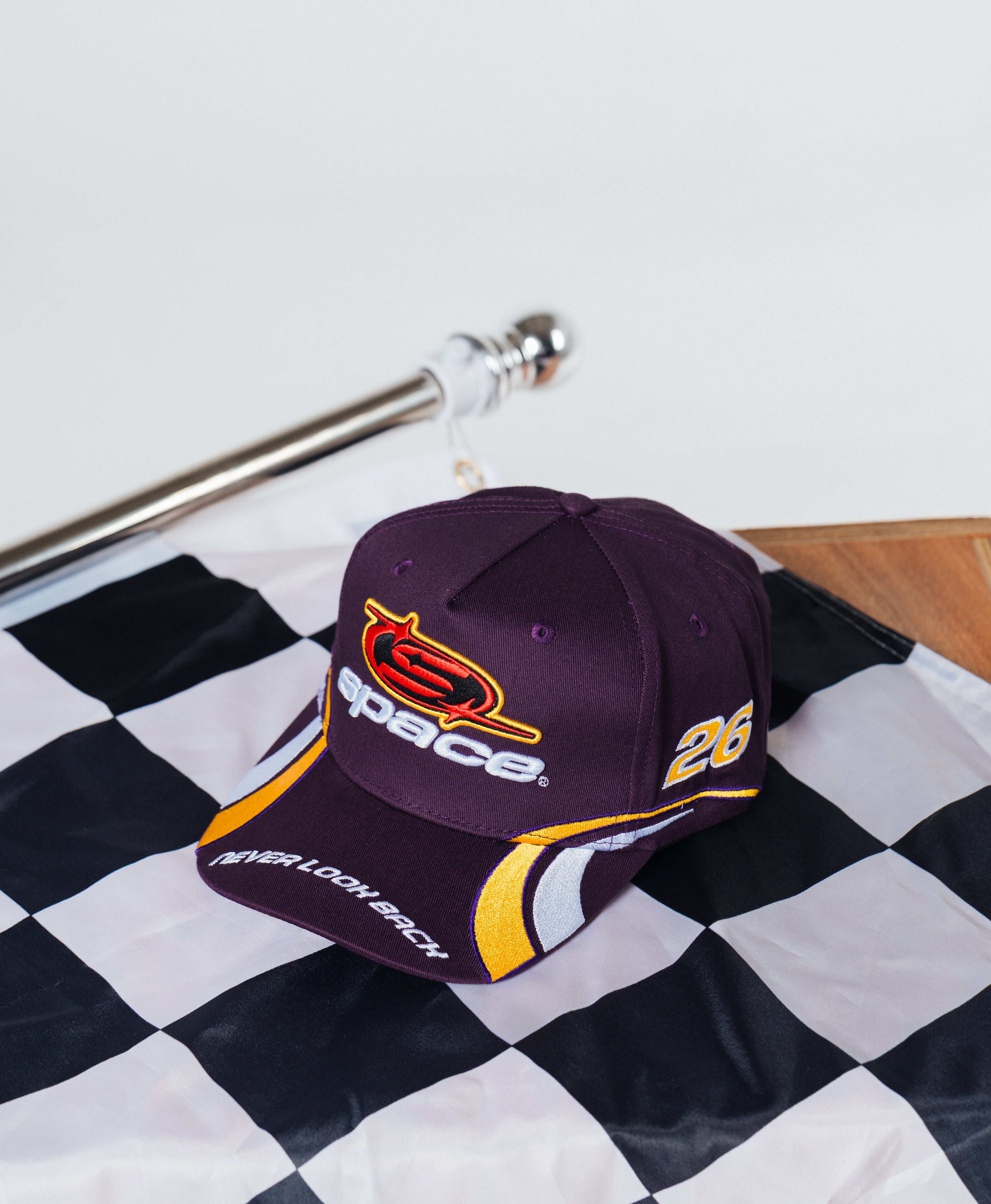 SPACE RACING CLUB HAT-PURPLE