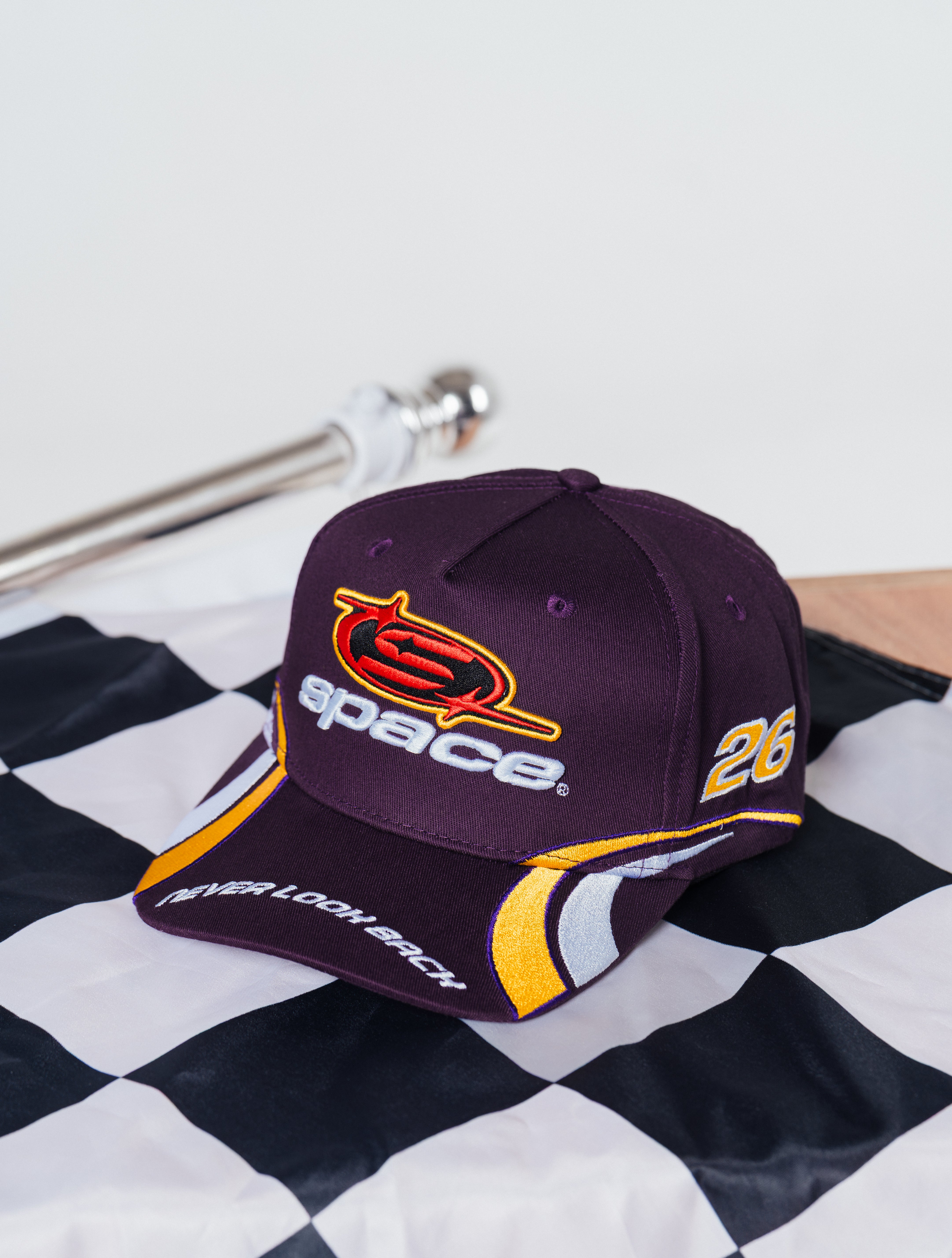 SPACE RACING CLUB HAT-PURPLE