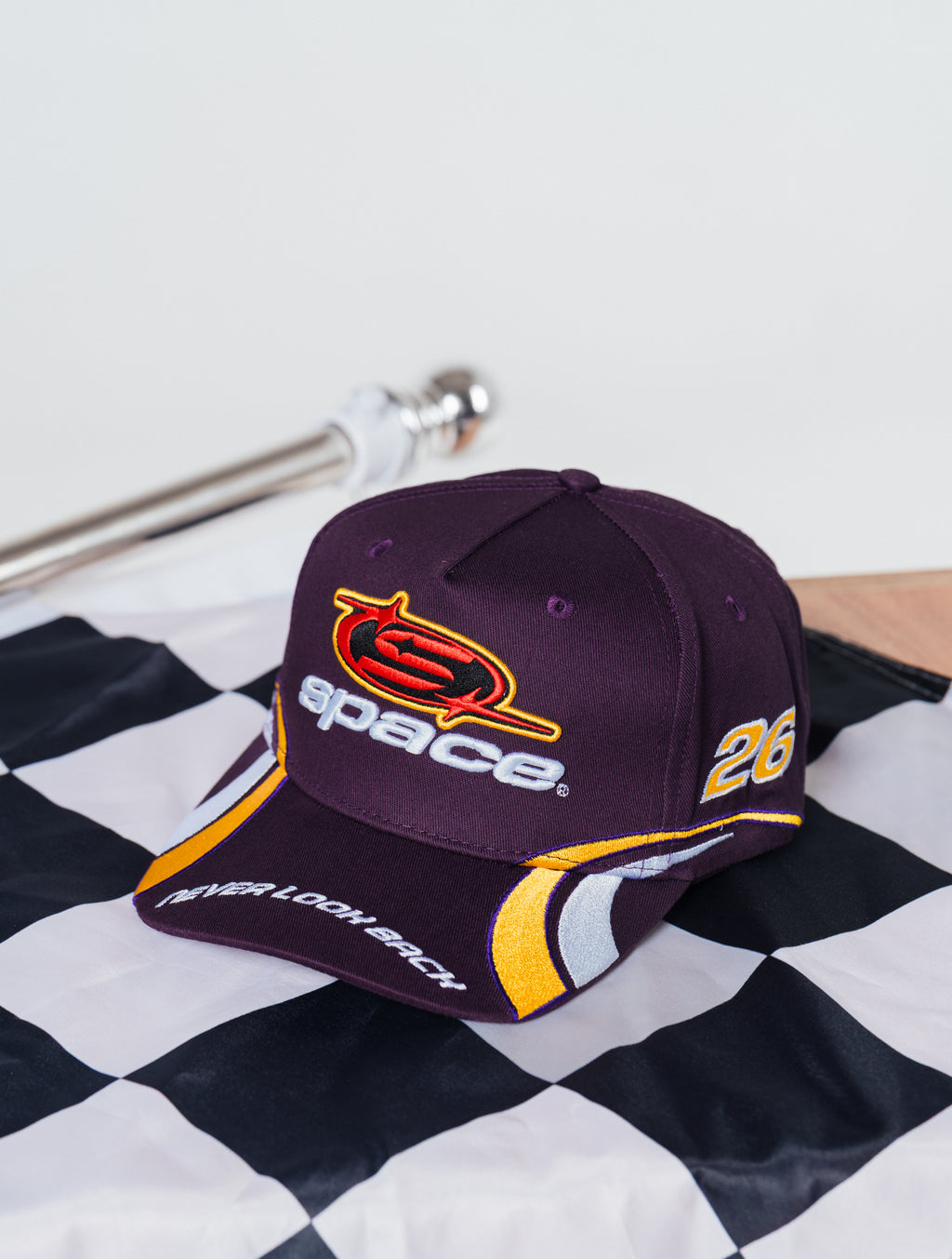 SPACE RACING CLUB HAT-PURPLE