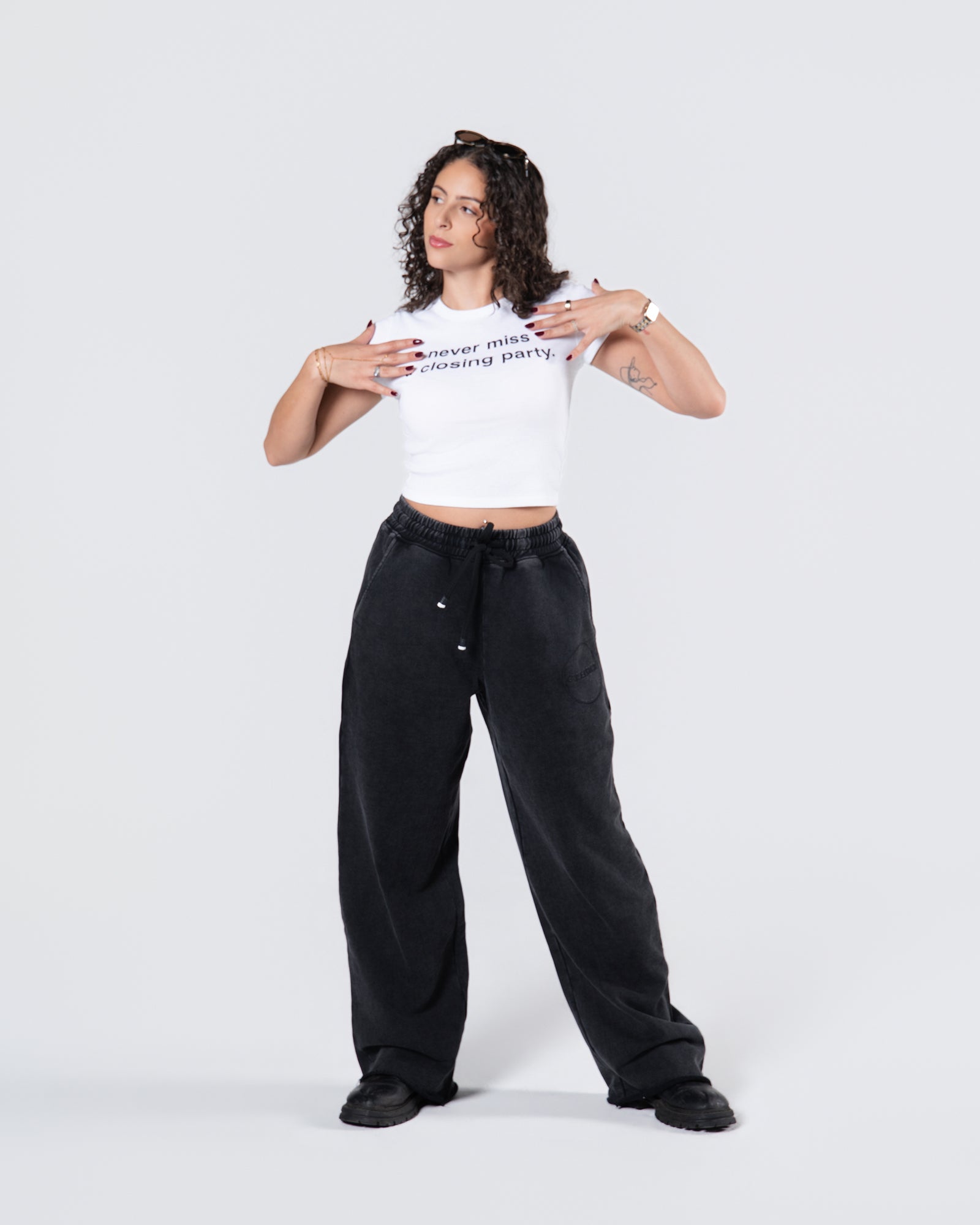 Never Miss A Closing Party Tee White