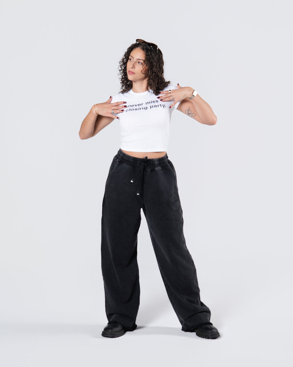 Never Miss A Closing Party Tee White
