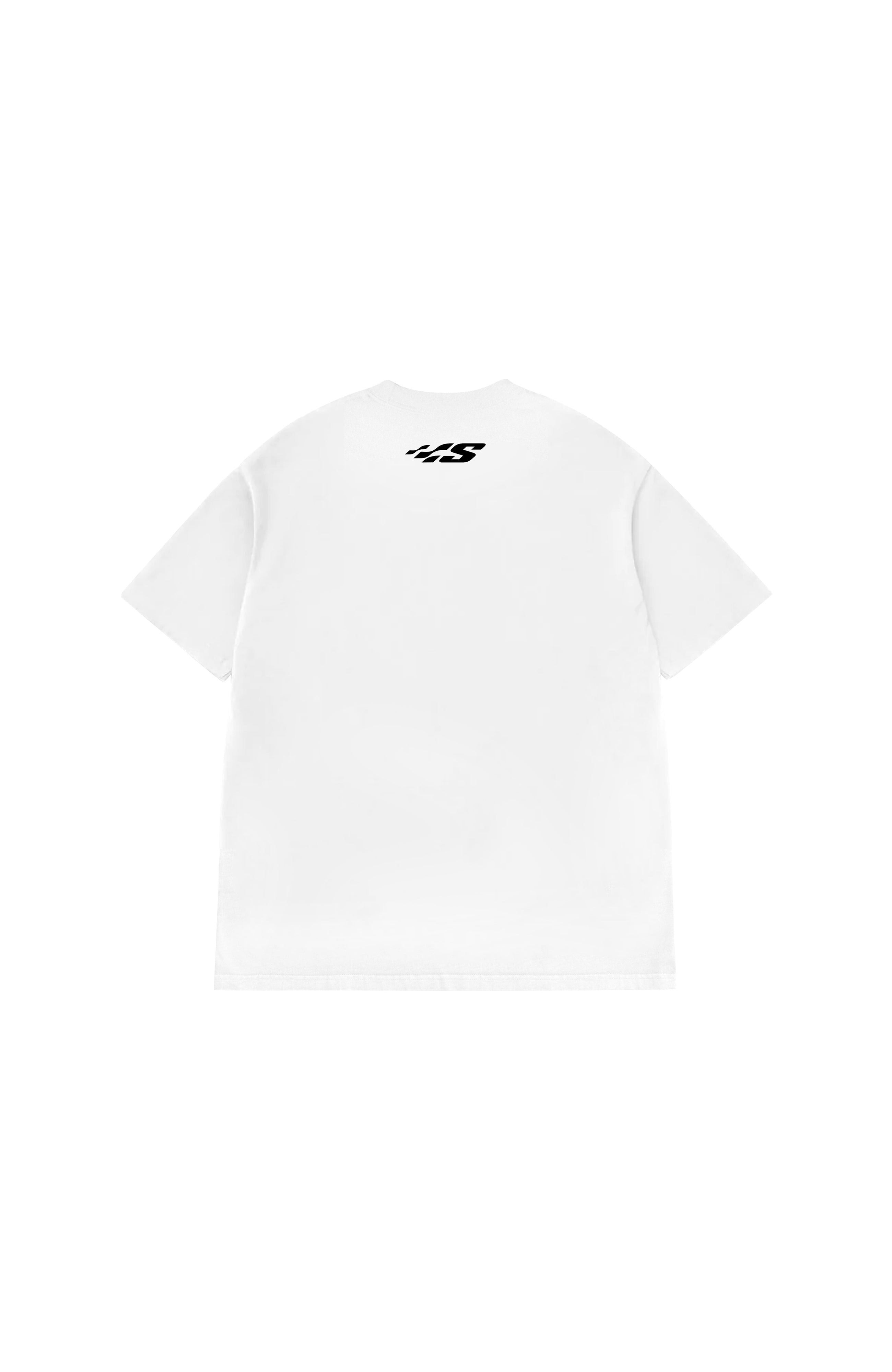 PIT CREW SS TEE WHITE