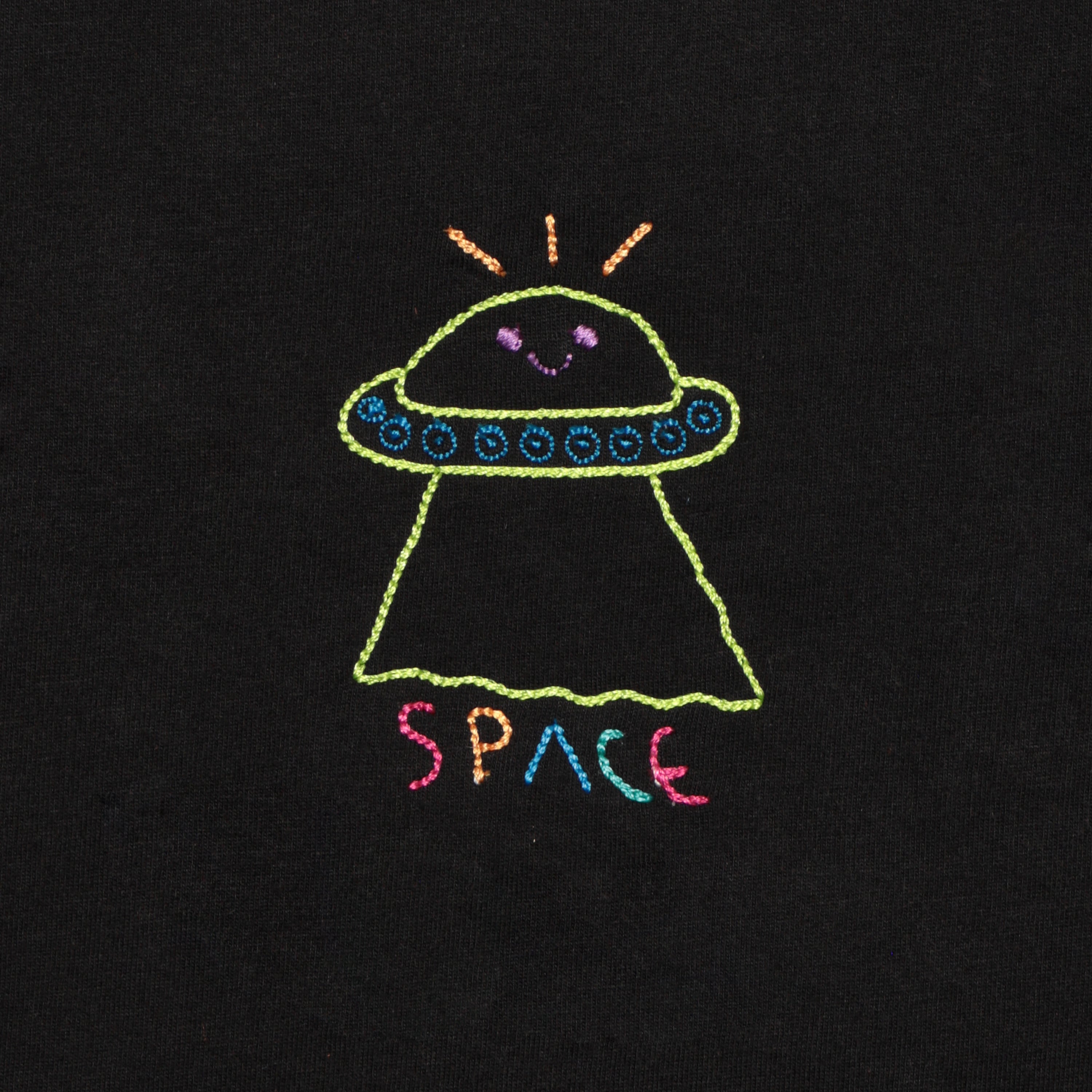 Space Baby Tee (black)