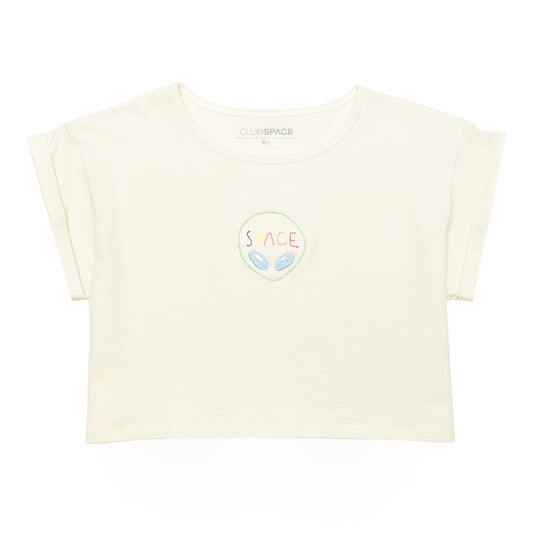 Space Baby Tee (Ivory)