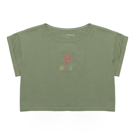 Space baby Tee (Sage)
