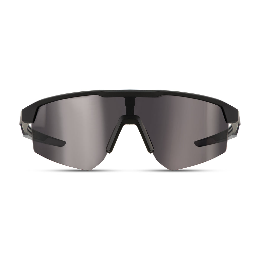 SPACE BLACK WRAP AROUND SUNGLASSES