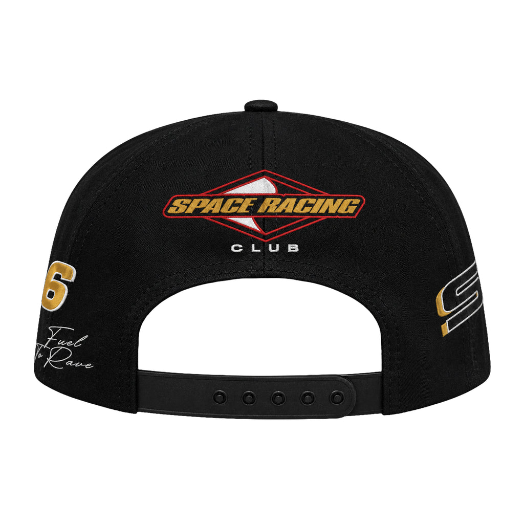 SPACE RACING CLUB HAT-BLACK