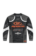 SPACE RACING CLUB MOTO JERSEY-BLACK