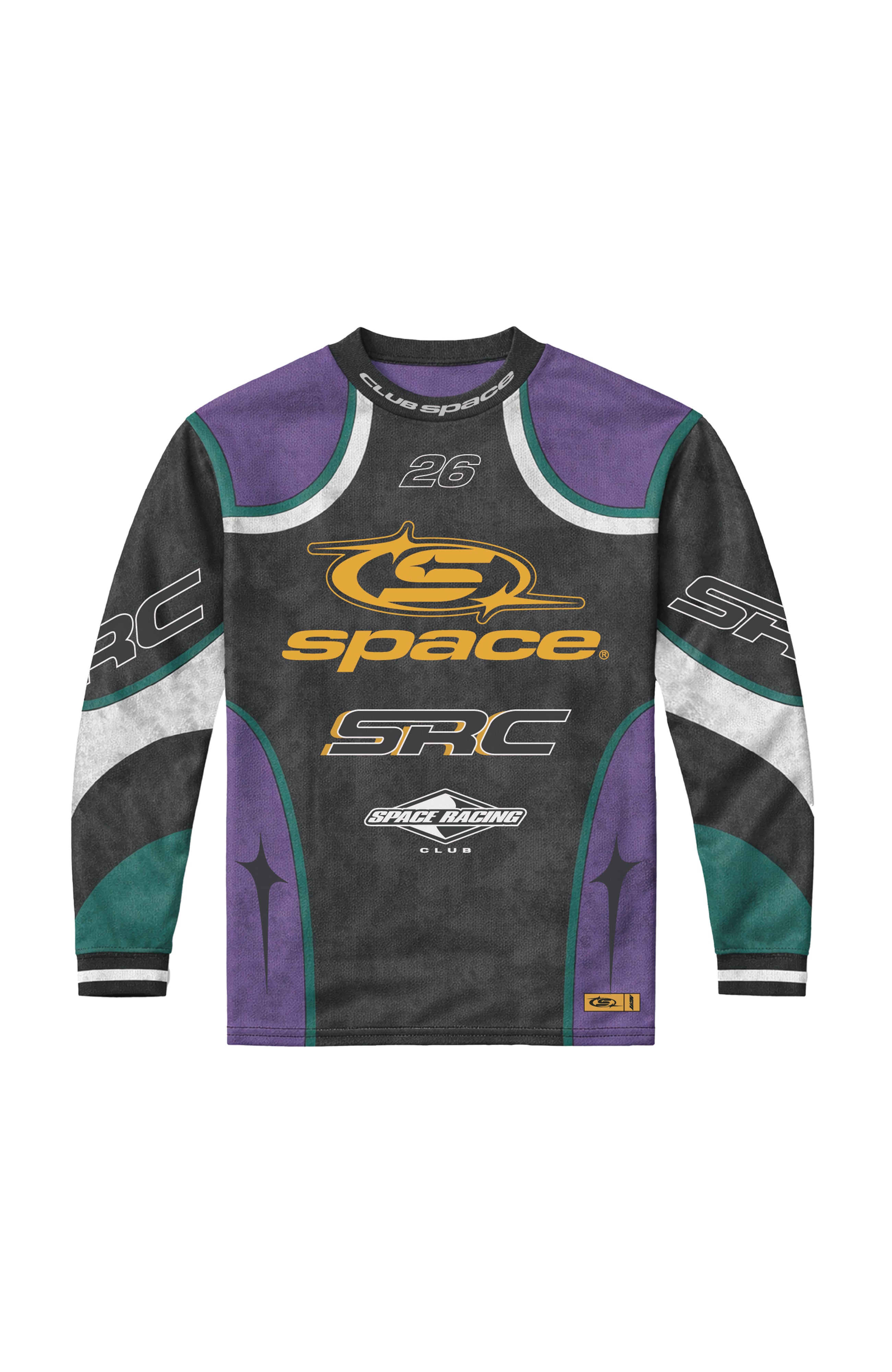 SPACE RACING CLUB MOTO JERSEY-PURPLE