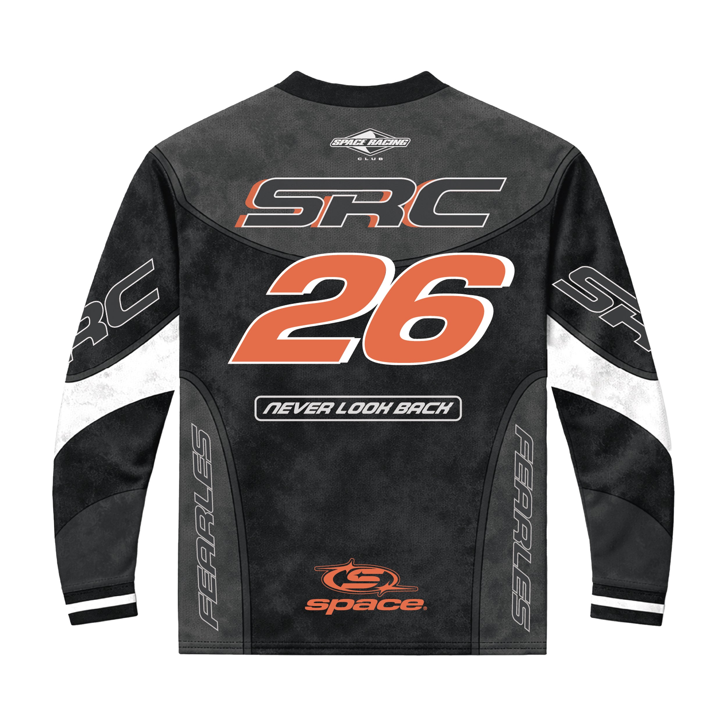 SPACE RACING CLUB MOTO JERSEY-BLACK