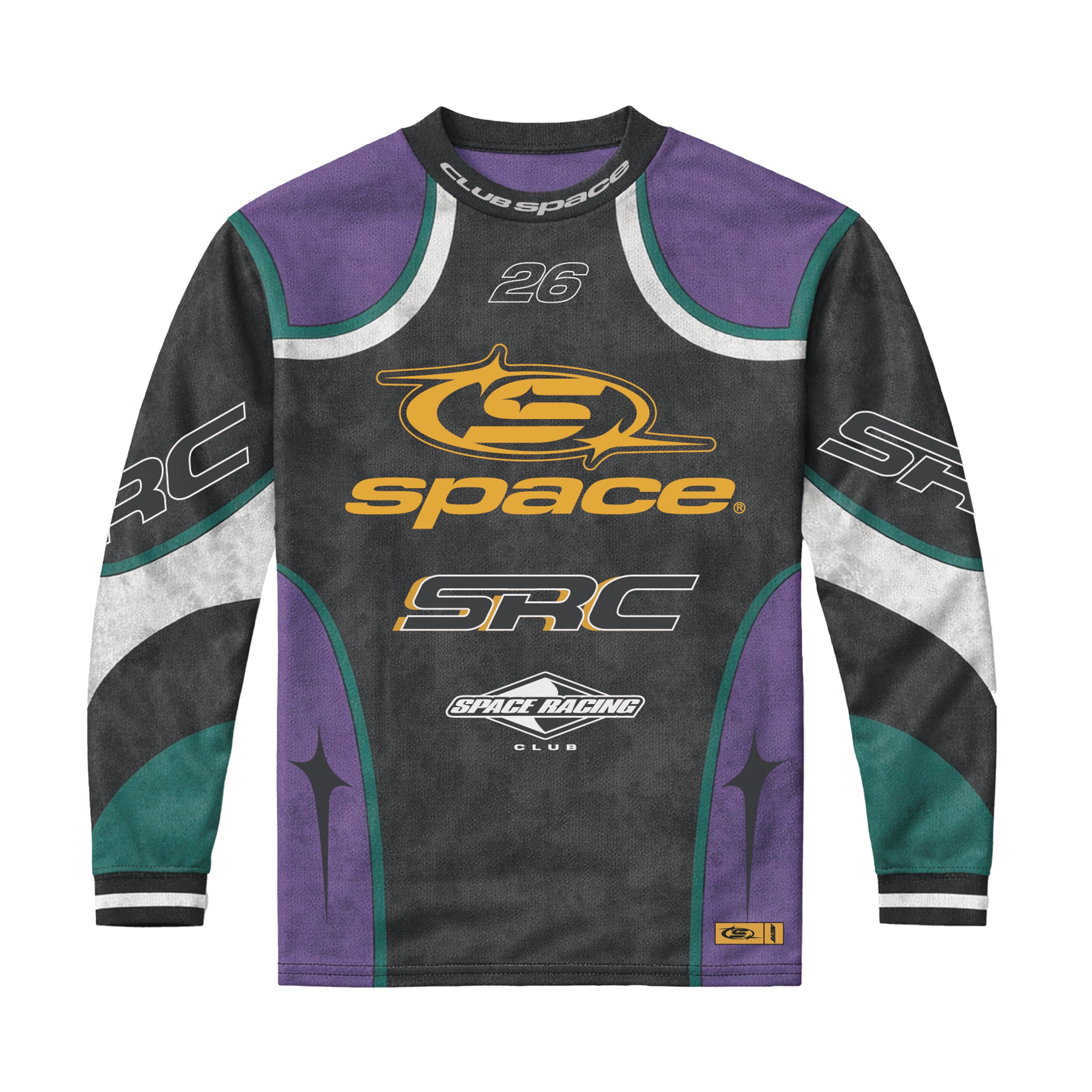 SPACE RACING CLUB MOTO JERSEY-PURPLE