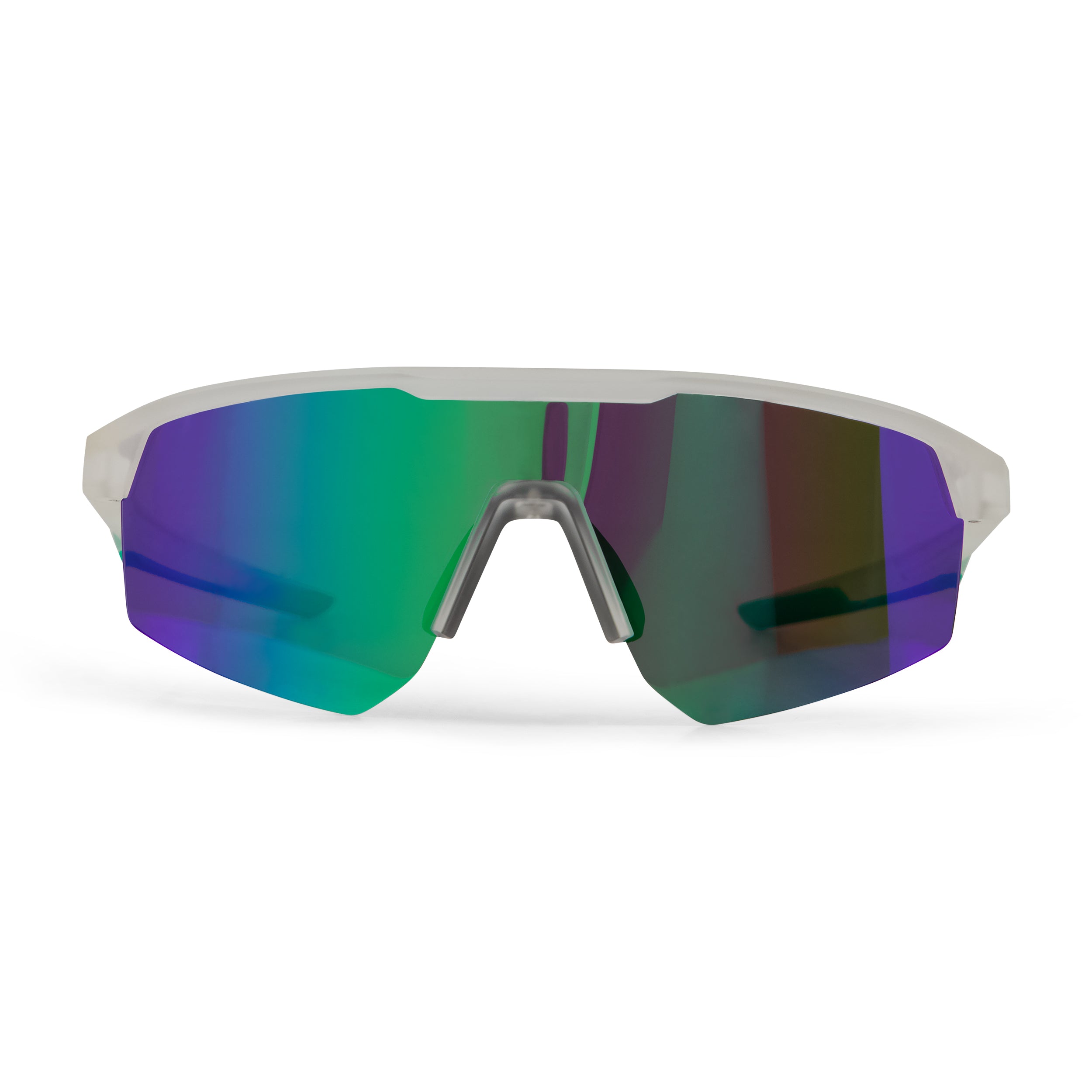 SPACE WHITE WRAP AROUND SUNGLASSES