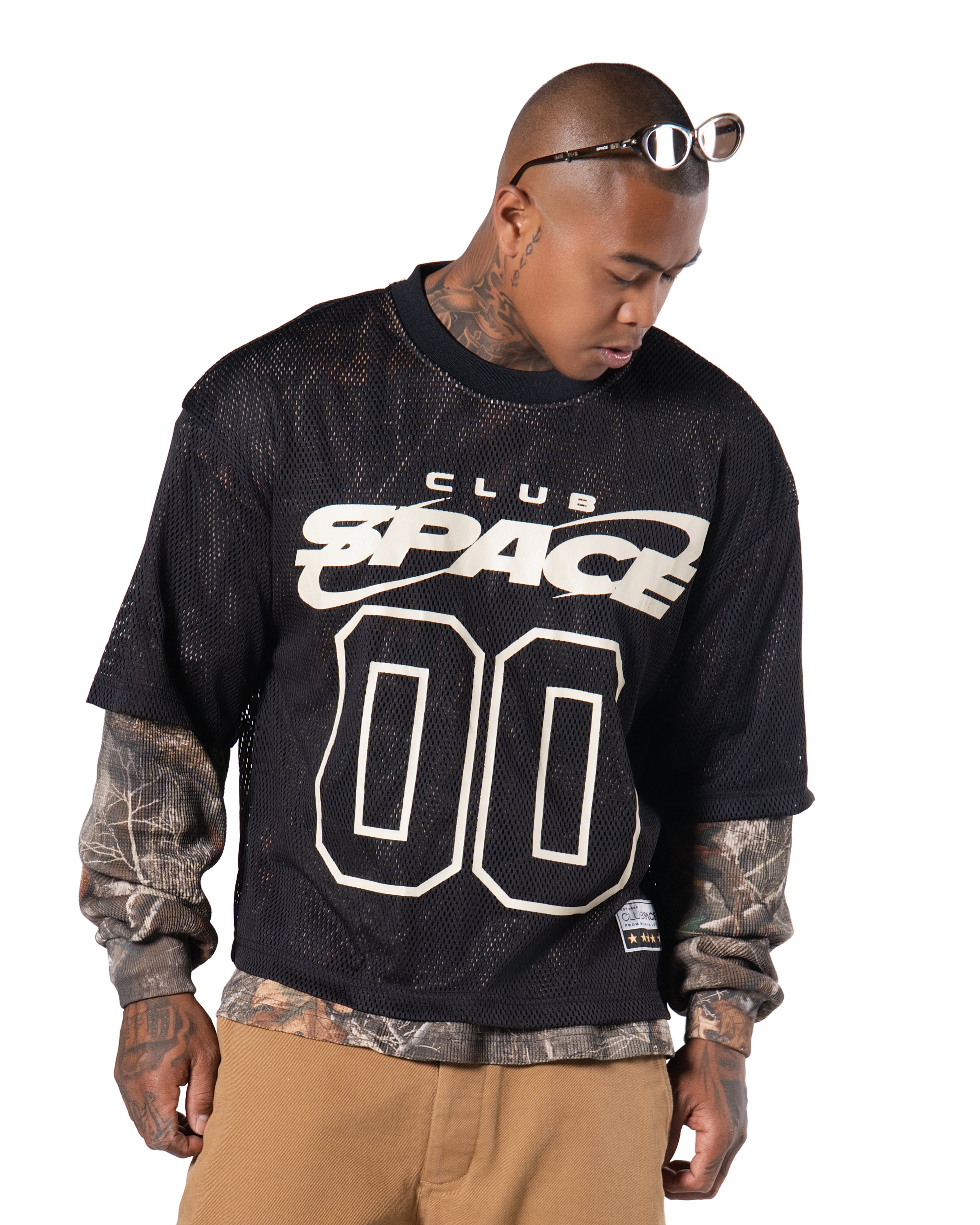 Everglades Camo Mesh Longsleeve