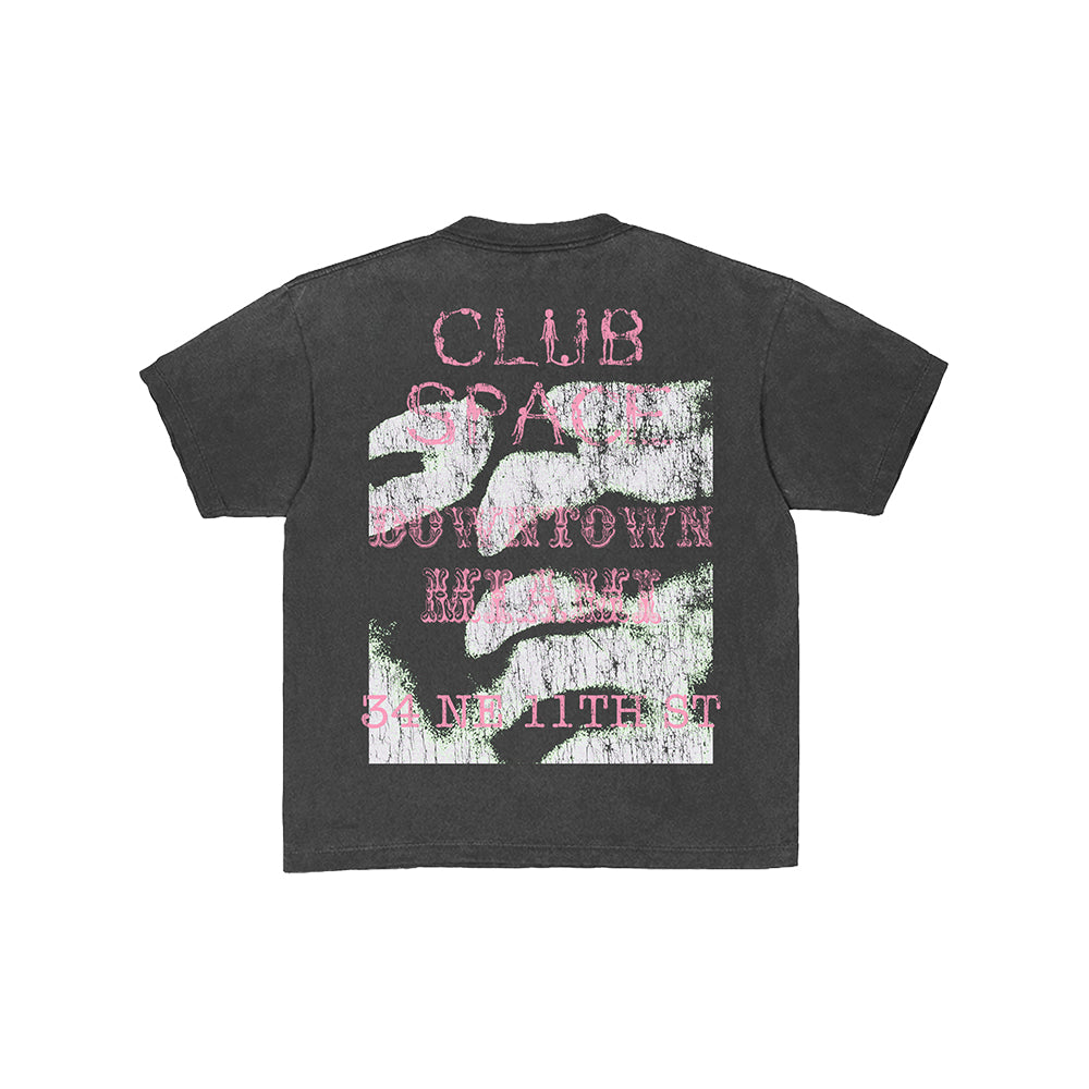 Space Spiral Tee Black