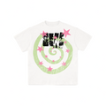 Space Spiral Tee White