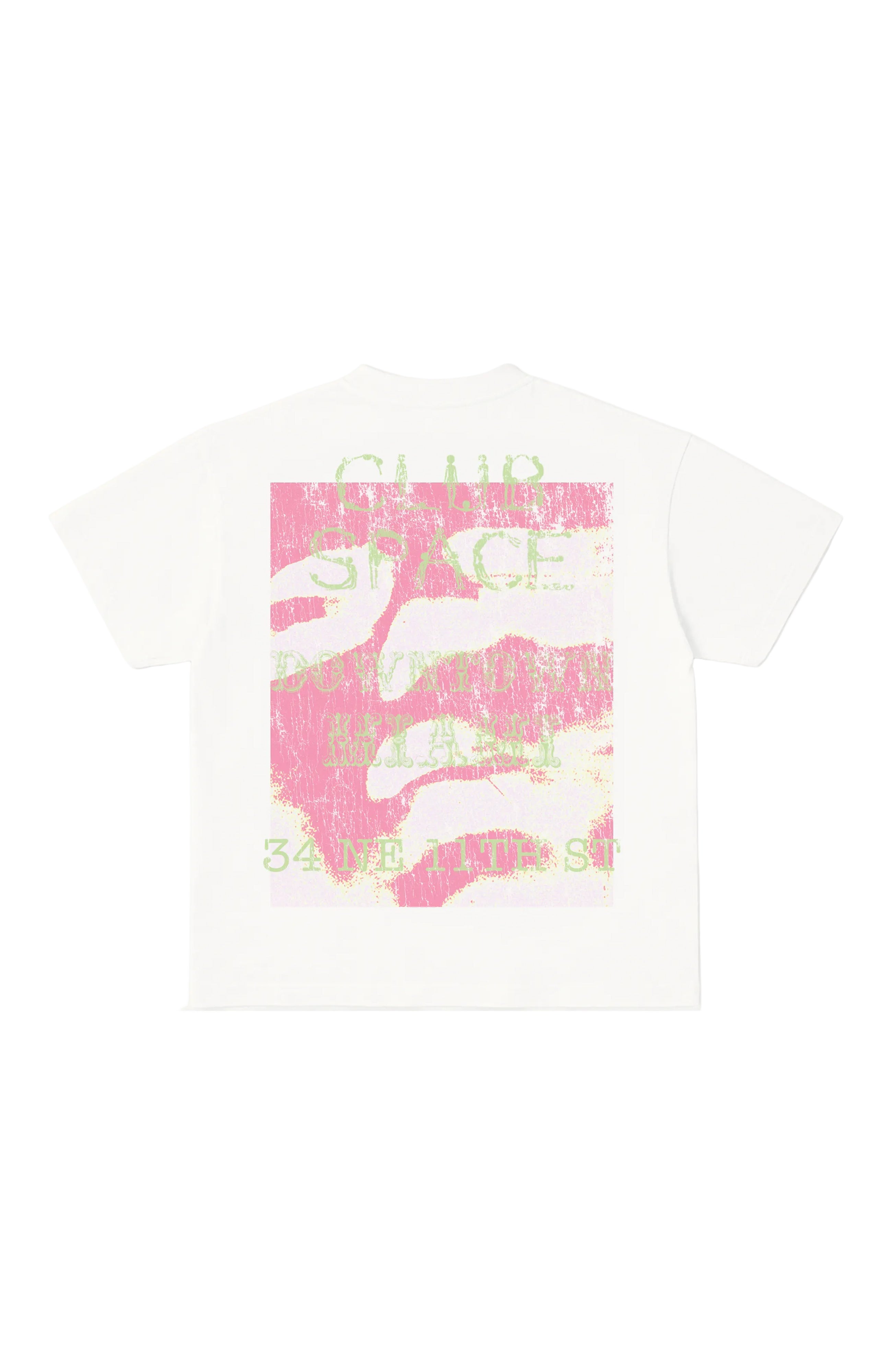 Space Spiral Tee White