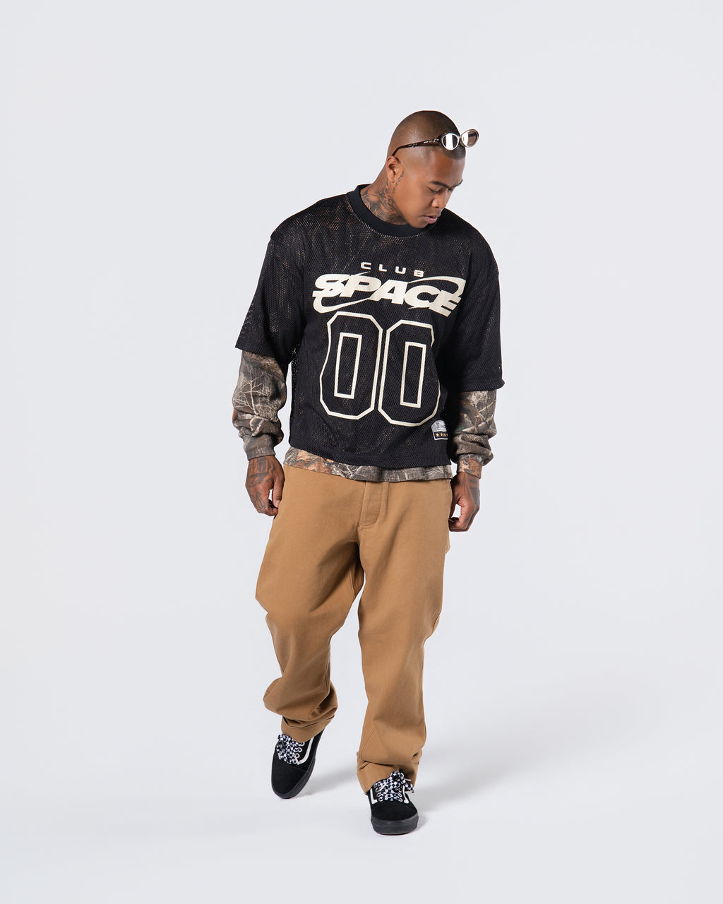 Everglades Camo Mesh Longsleeve