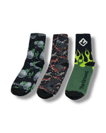 Trio Socks, Space, Floyd, The Ground