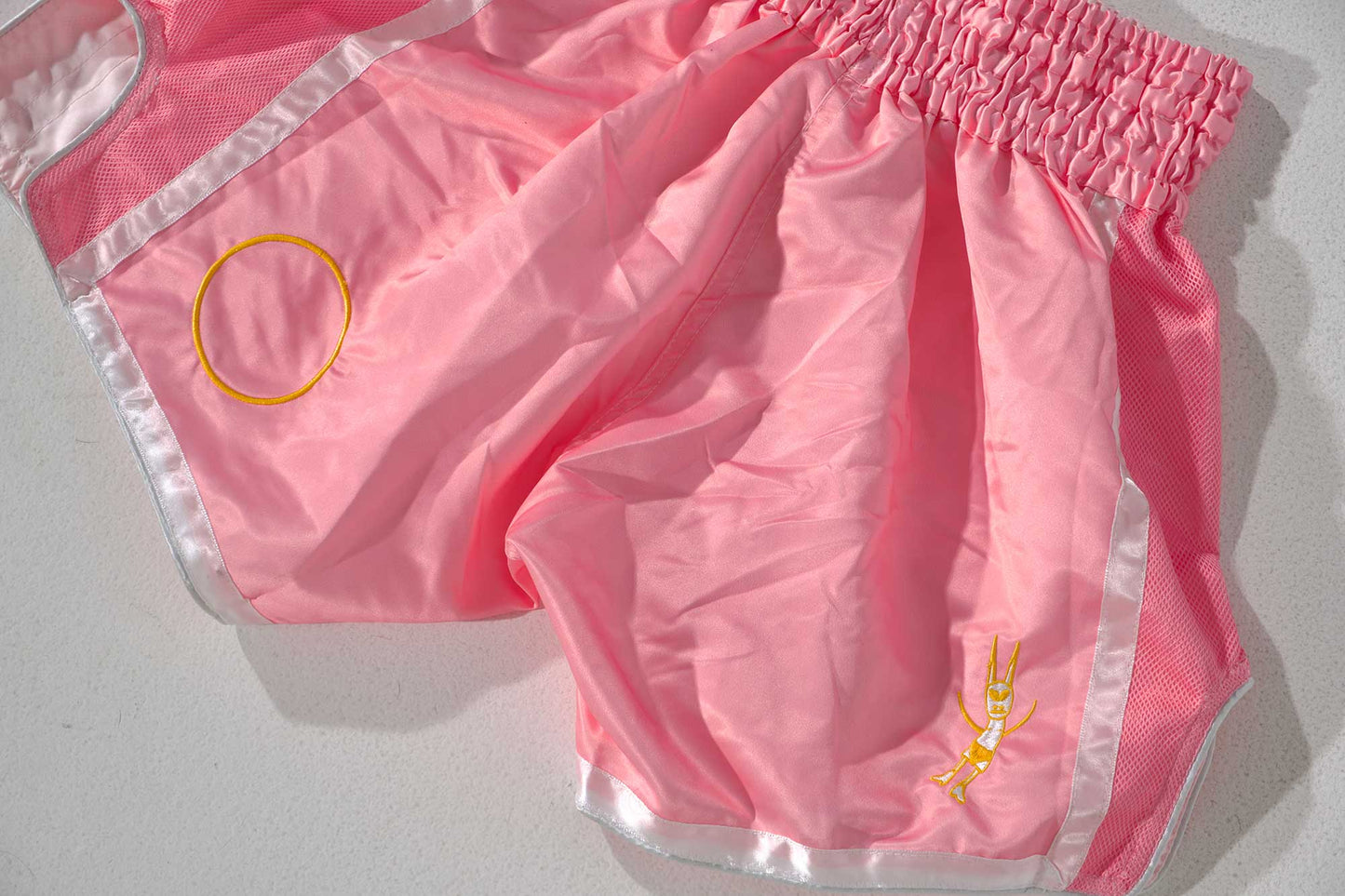 Space Muay Thai Shorts (Pink)