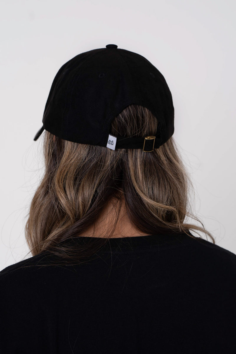"Onyx" Faux Suede Space Hat