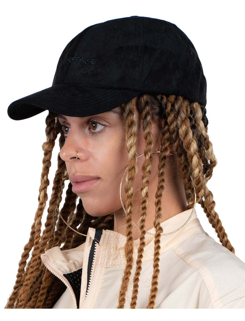 "Onyx" Faux Suede Space Hat