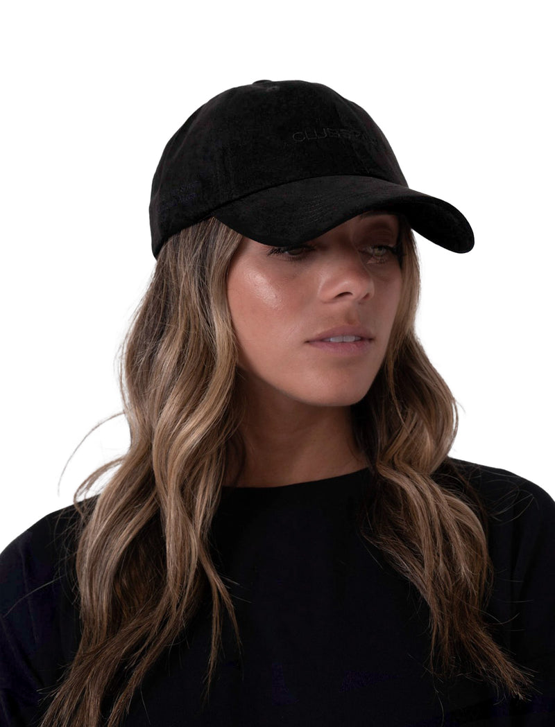 "Onyx" Faux Suede Space Hat